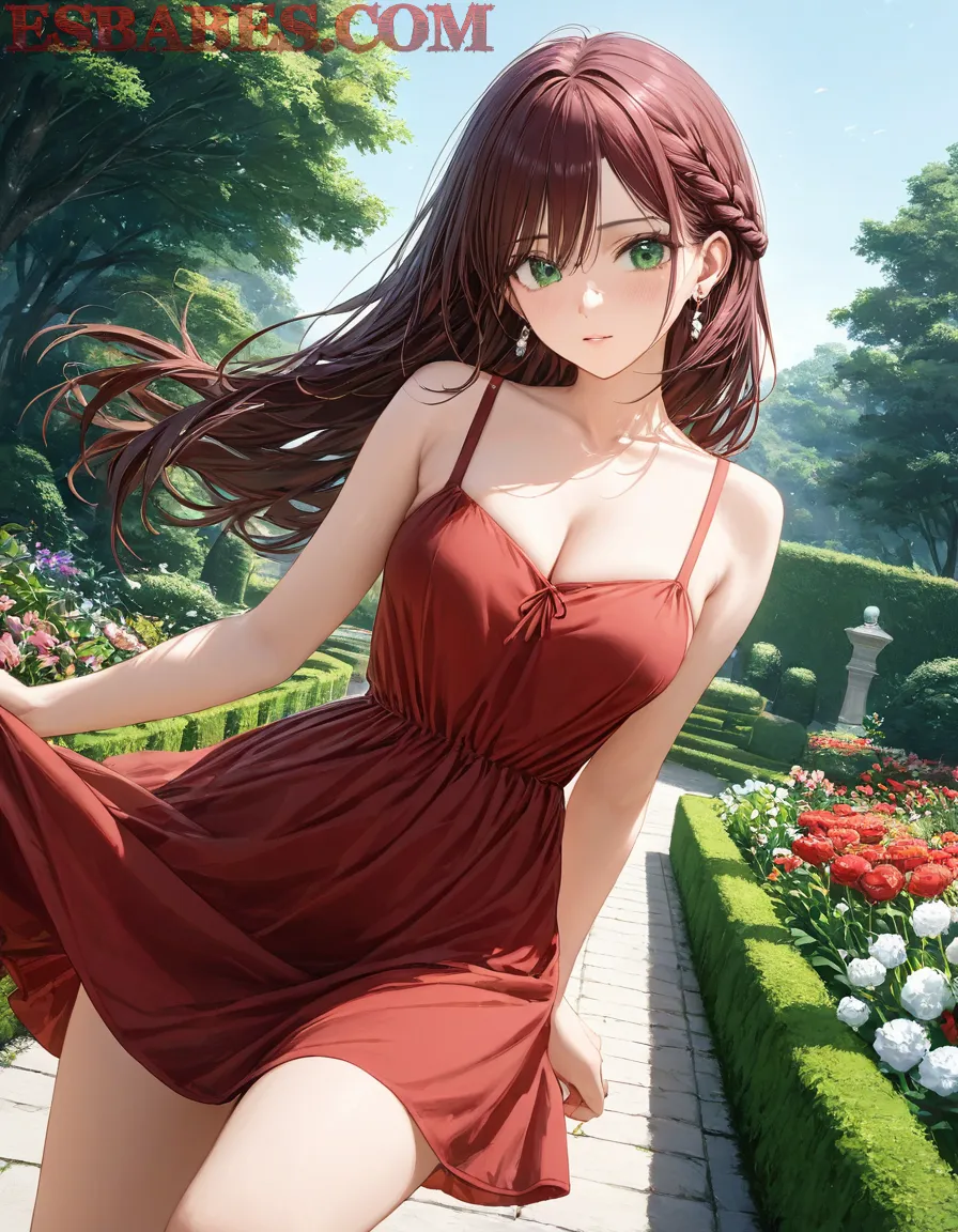 Arte ilustración increíble de Yoasobi Anime Dubbed Eren Yeager Oppai Moe generado por IA