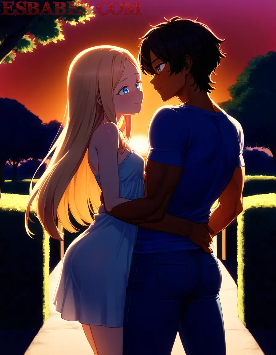 Arte ilustración increíble de Yoasobi Blue Box Shonen New Anime Maid generado por IA