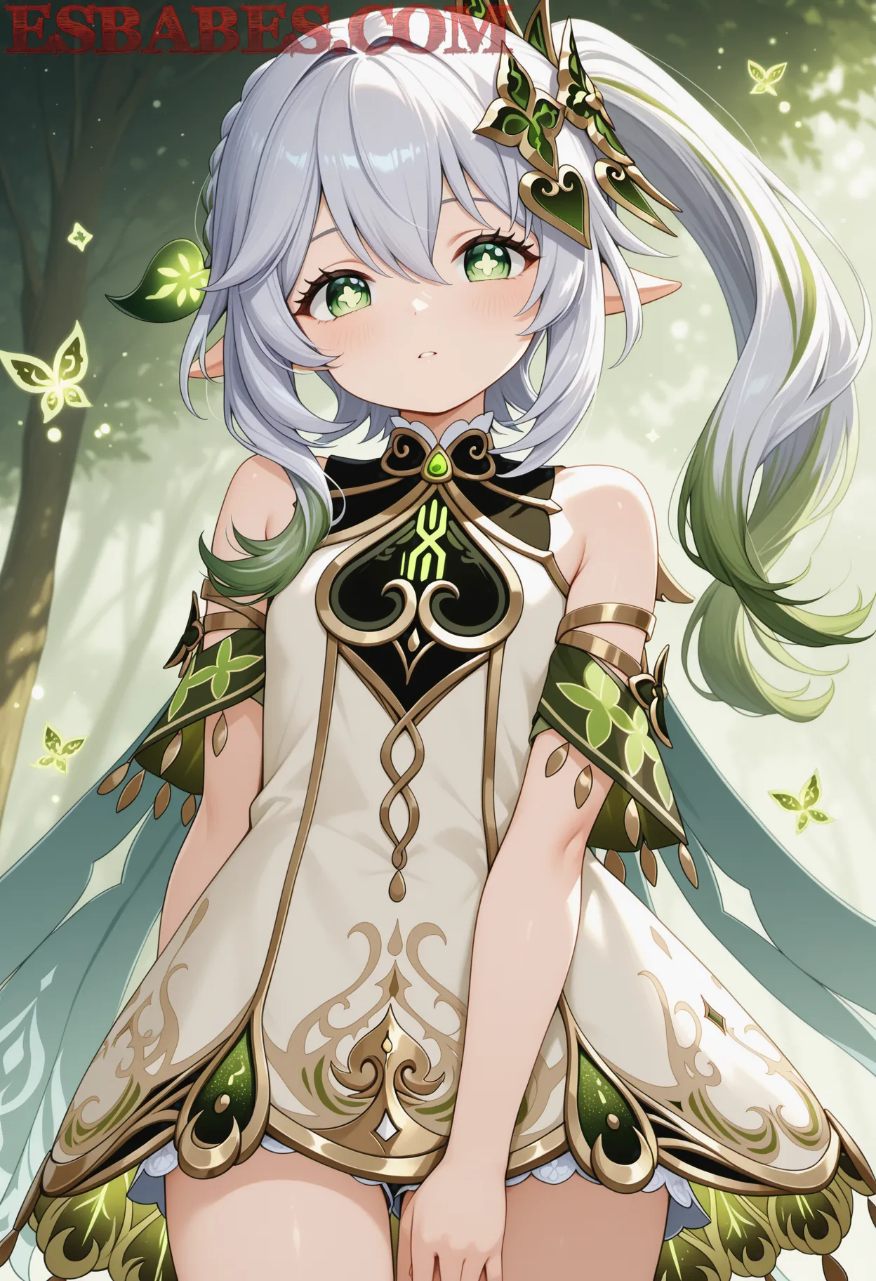 Arte ilustración increíble de Anime Characters Frieren Catgirl Shotacon Reverse Harem generado por IA