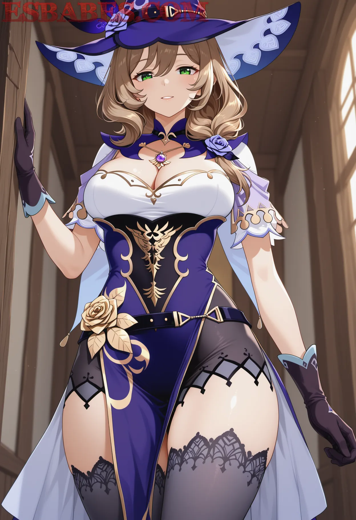 Arte ilustración increíble de Anime Crunchyroll Ecchi Catgirl Harem generado por IA