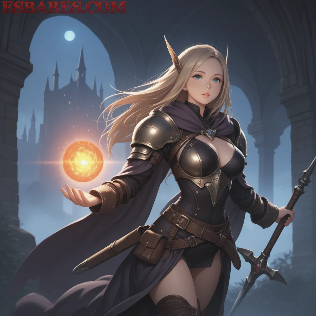 Arte ilustración increíble de Anime Dubbed Anime 2025 Reverse Harem Doujinshi Moe generado por IA