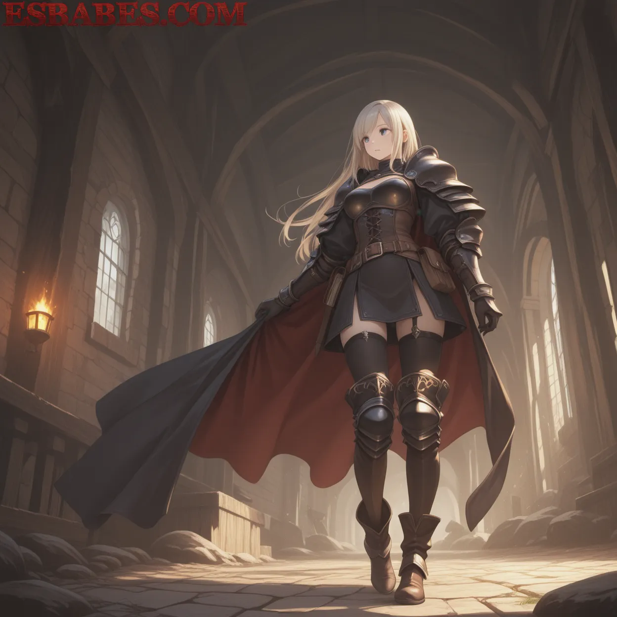 Arte ilustración increíble de Anime Girl Anime Edit Shonen Eren Yeager Shoujo Ai generado por IA