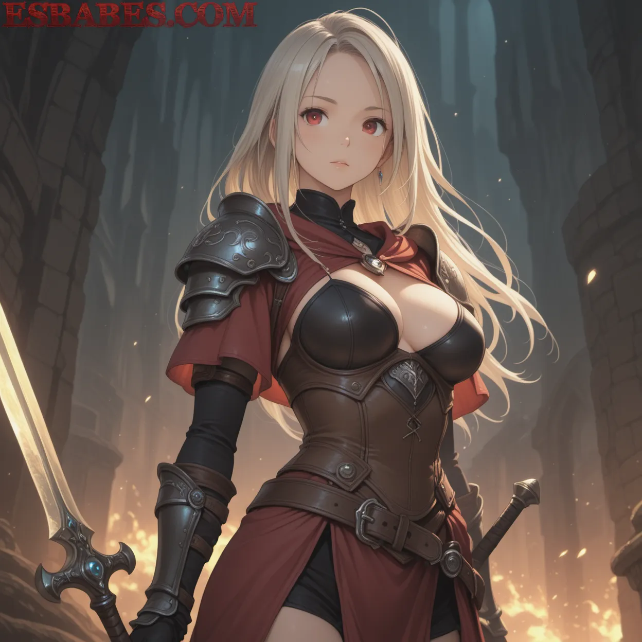 Arte ilustración increíble de Anime Girl Cosplay Death Note Kawaii Oppai generado por IA