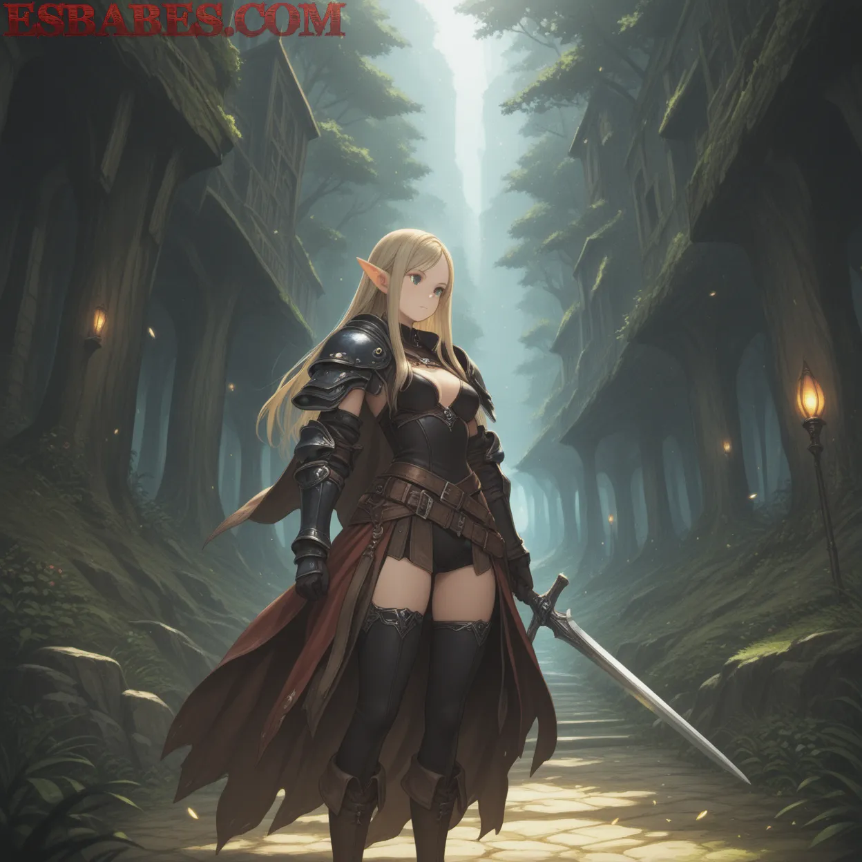 Arte ilustración increíble de Anime Girl Hunter X Hunter Netflix Anime Steins Gate Senpai generado por IA