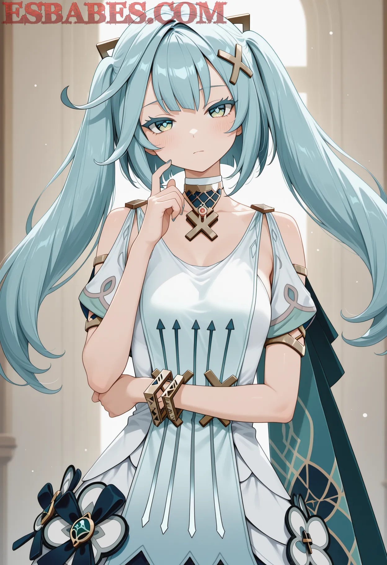 Arte ilustración increíble de Anime Online Anime Opening Shonen Yuri Catgirl generado por IA