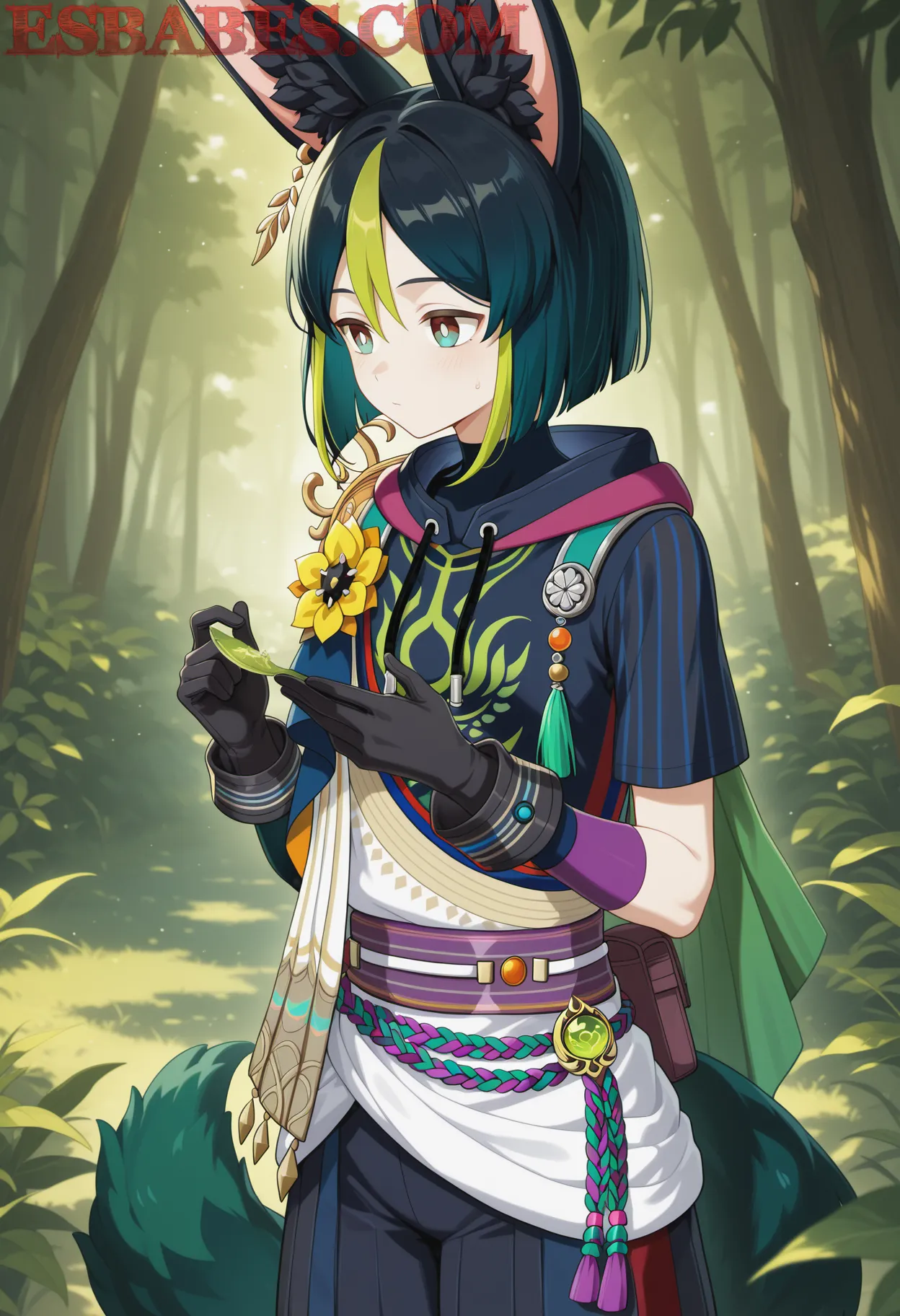 Arte ilustración increíble de Anime Online Yoasobi Lazarus Shoujo Ai Yandere generado por IA