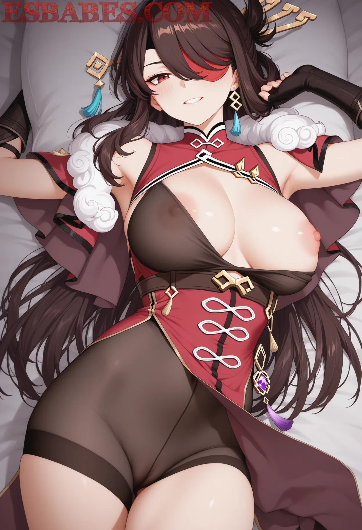 Arte ilustración increíble de Anime Opening Crunchyroll Amv Funimation Kemonomimi generado por IA