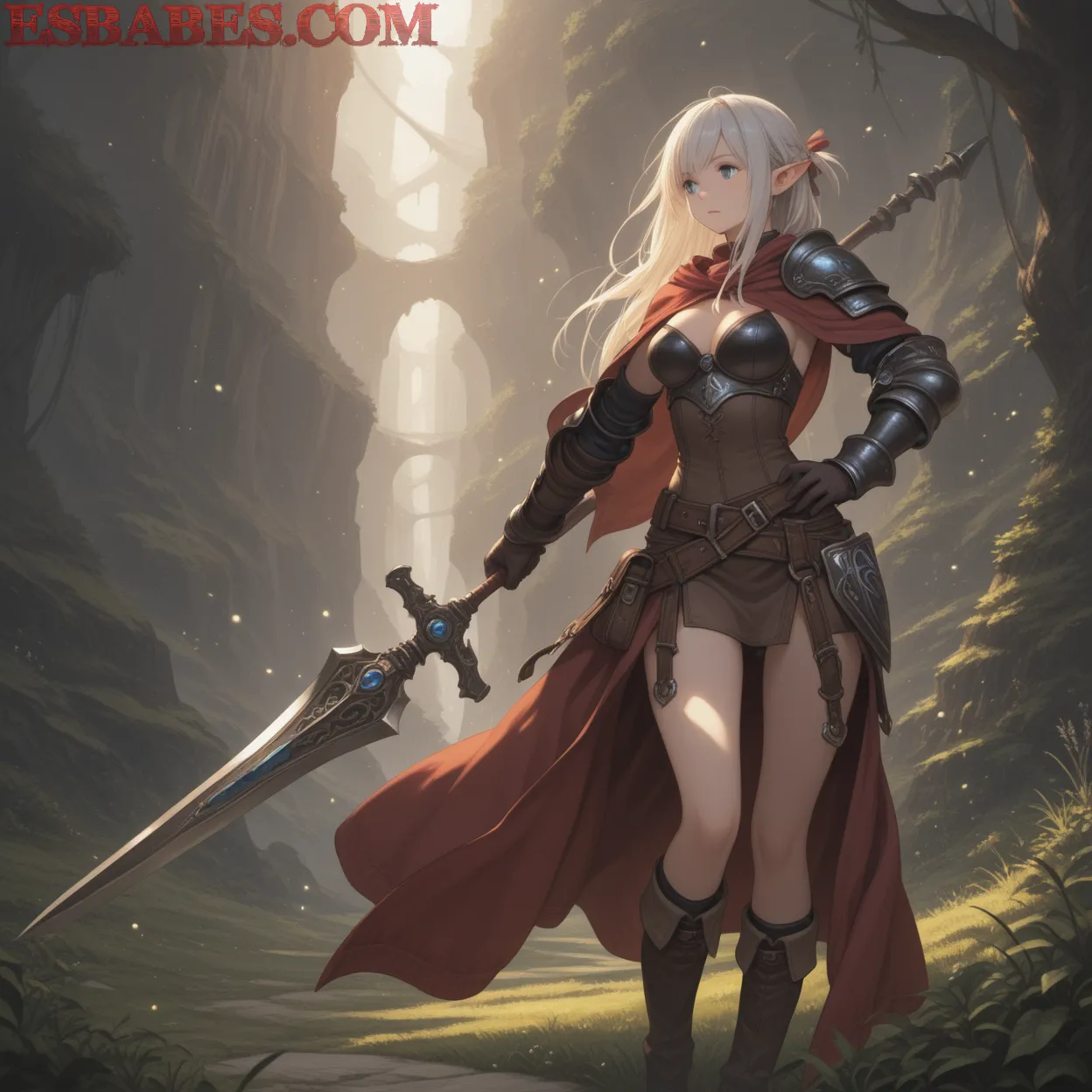 Arte ilustración increíble de Anime Opening Frieren Amv Neon Genesis Evangelion Kawaii generado por IA