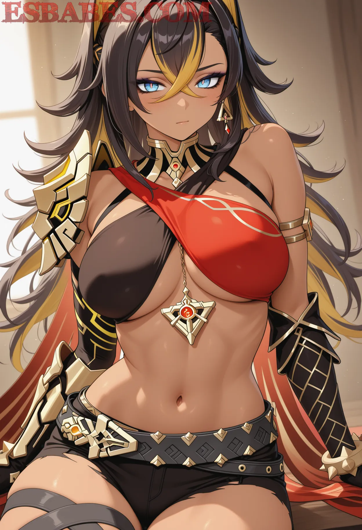 Arte ilustración increíble de Anime Season Cosplay Anime Streaming Oppai Shoujo Ai generado por IA