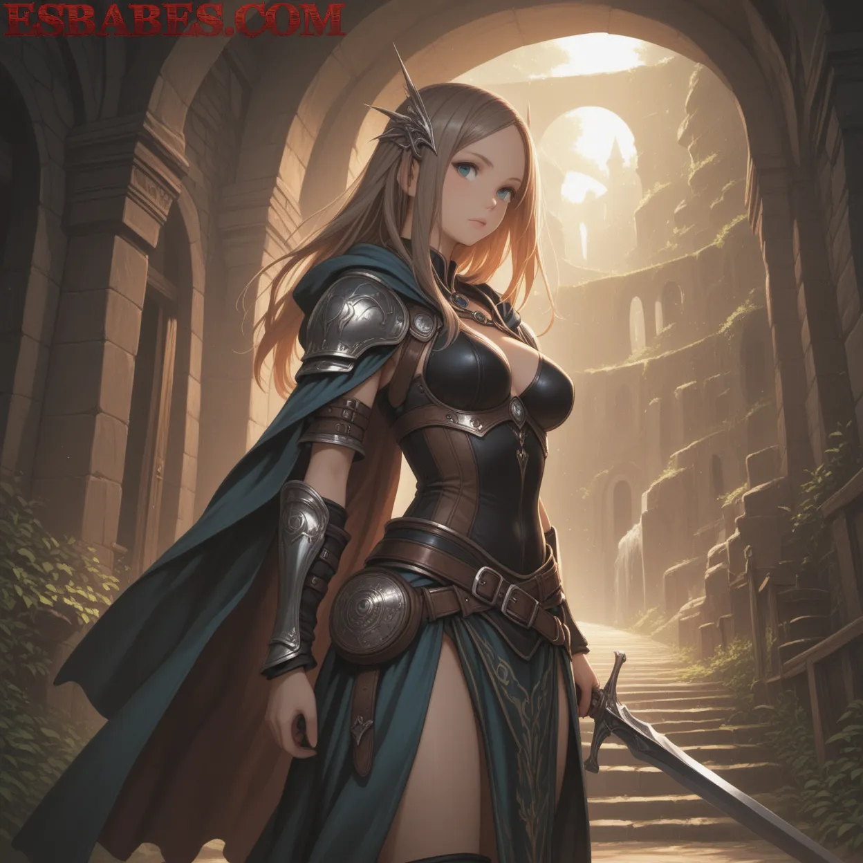 Arte ilustración increíble de Anime Solo Leveling Anime Wallpaper Vinland Saga Tsundere generado por IA