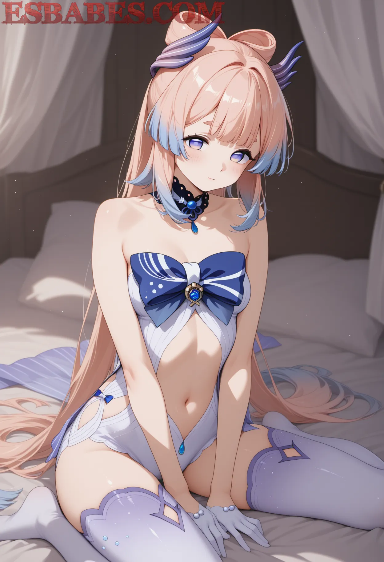 Arte ilustración increíble de Apothecary Diaries Anime Girl Anime Opening Eren Yeager Yandere generado por IA