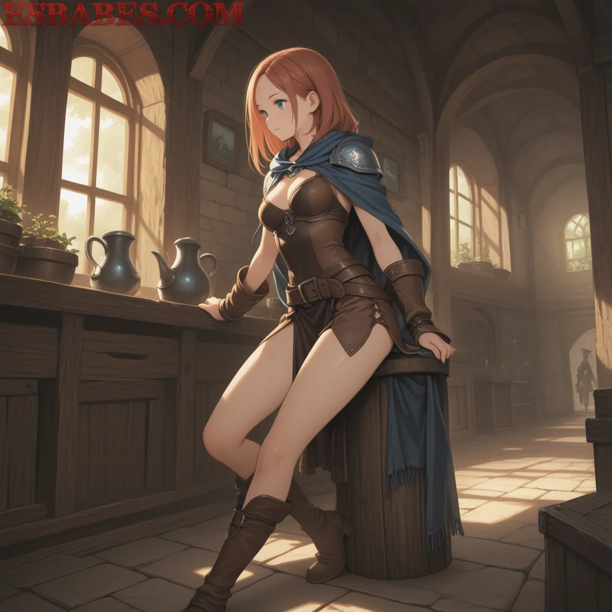 Arte ilustración increíble de Apothecary Diaries Hentai Anime News Oppai Harem generado por IA