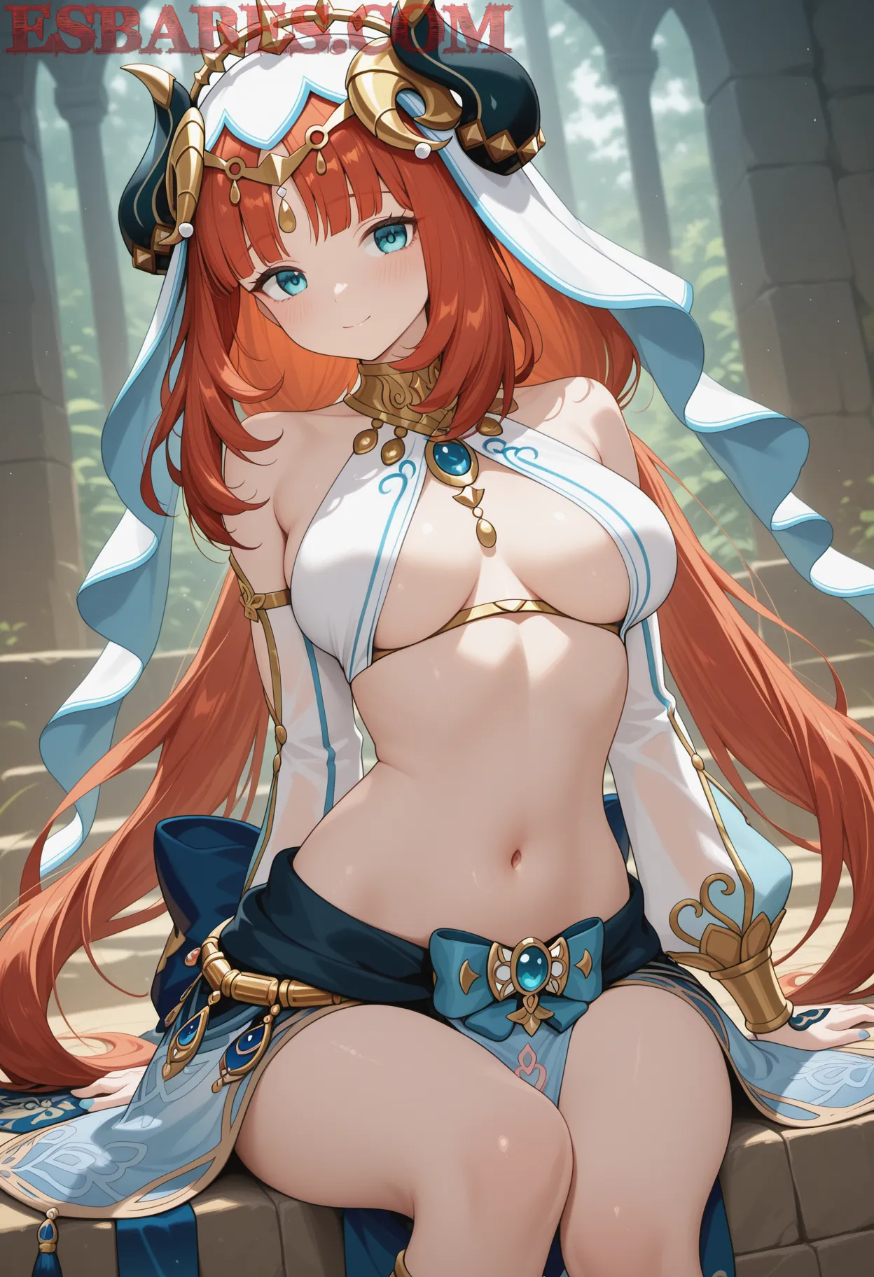 Arte ilustración increíble de Bleach Hidive Anime Wallpaper Bara Doujinshi generado por IA