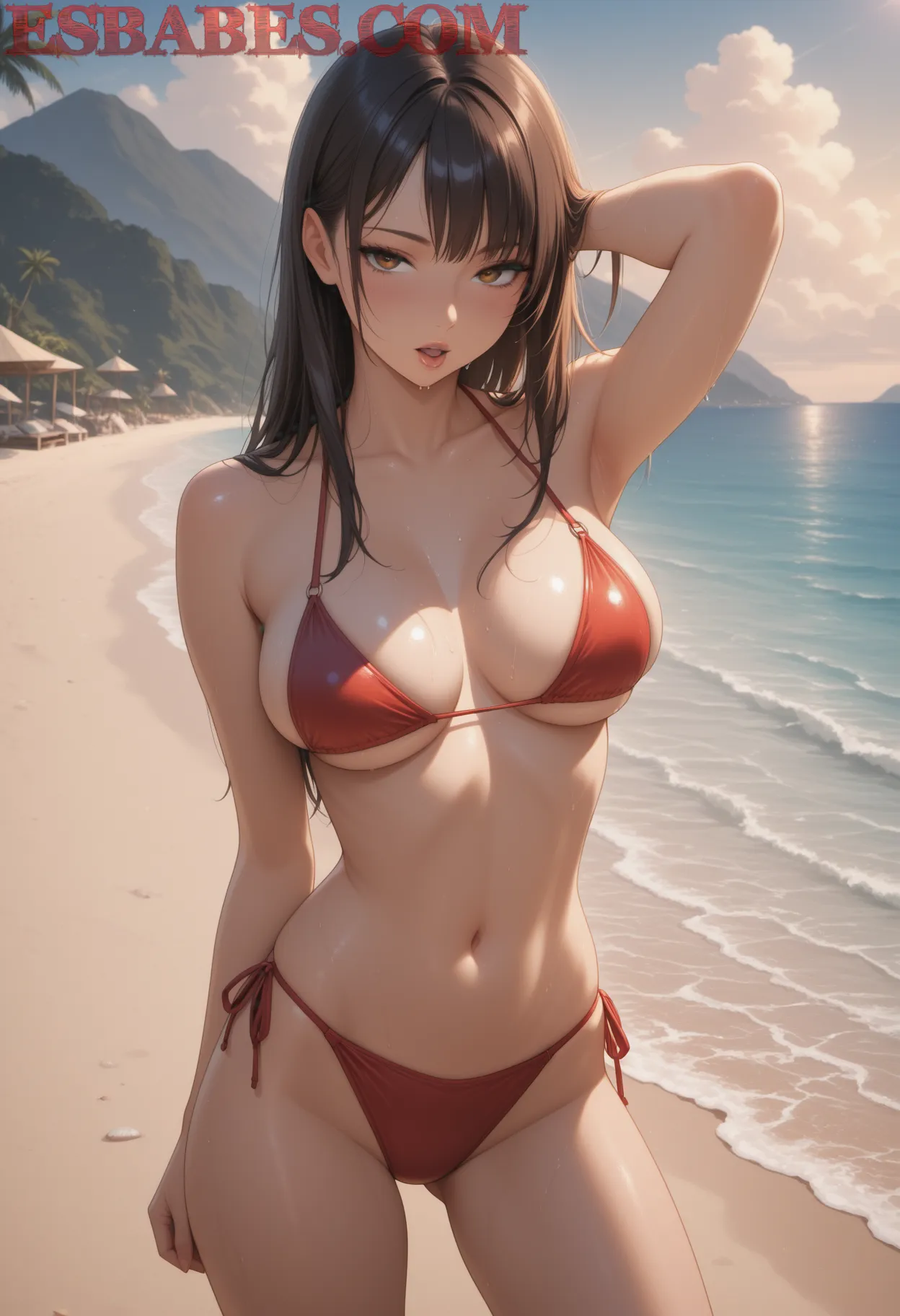 Arte ilustración increíble de Blue Box Anime Series Gojo Satoru Ecchi Shotacon generado por IA