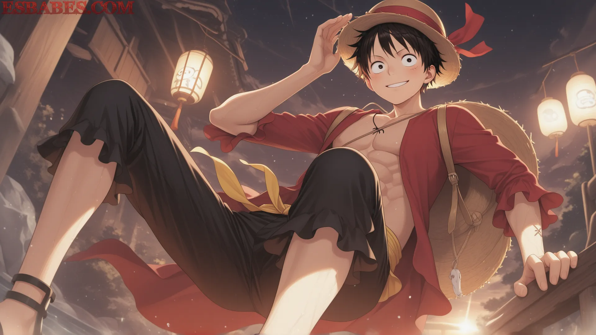 Arte ilustración increíble de Busty Blonde Kylie Page With Pigtails With Miniskirt generado por IA