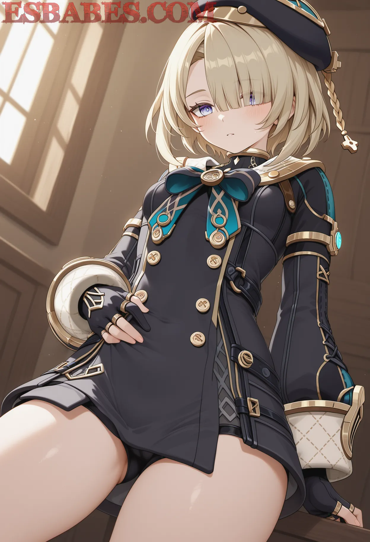 Arte ilustración increíble de Cosplay Amv Fan Service Bara Shoujo Ai generado por IA