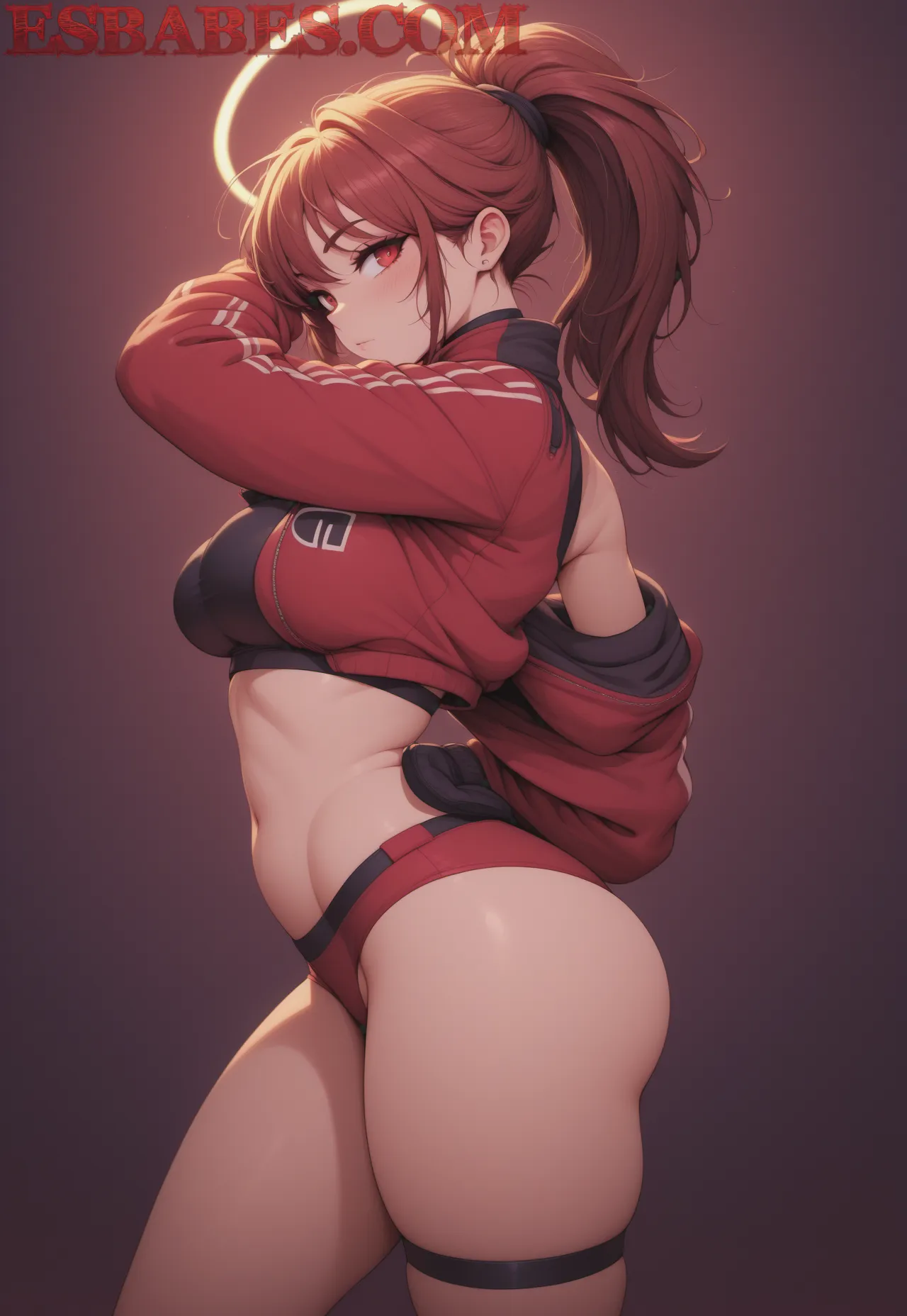 Arte ilustración increíble de Cosplay Yoasobi Haikyuu Netorare Shounen Ai generado por IA