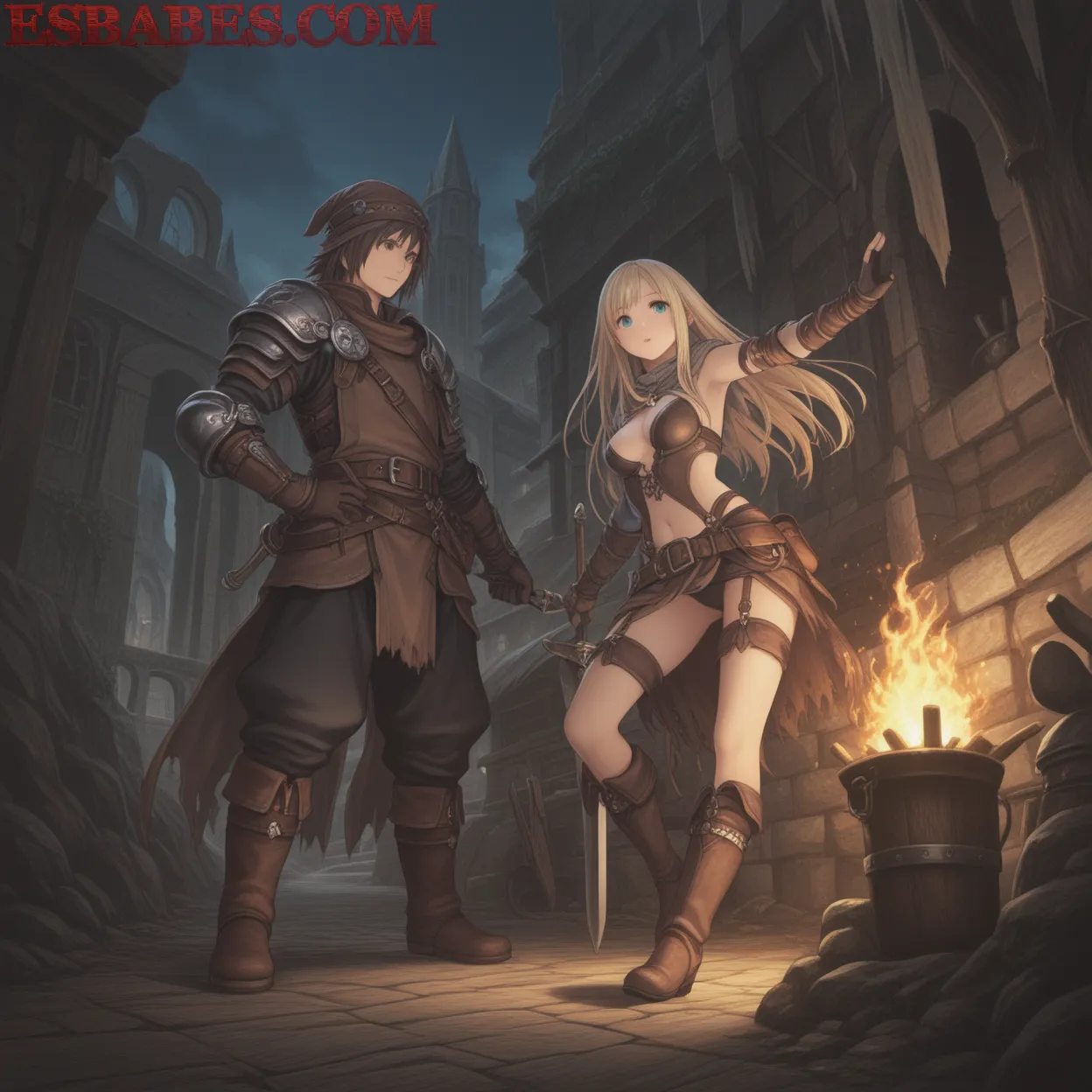 Arte ilustración increíble de Cowboy Bebop Lazarus Shonen New Anime Bara generado por IA