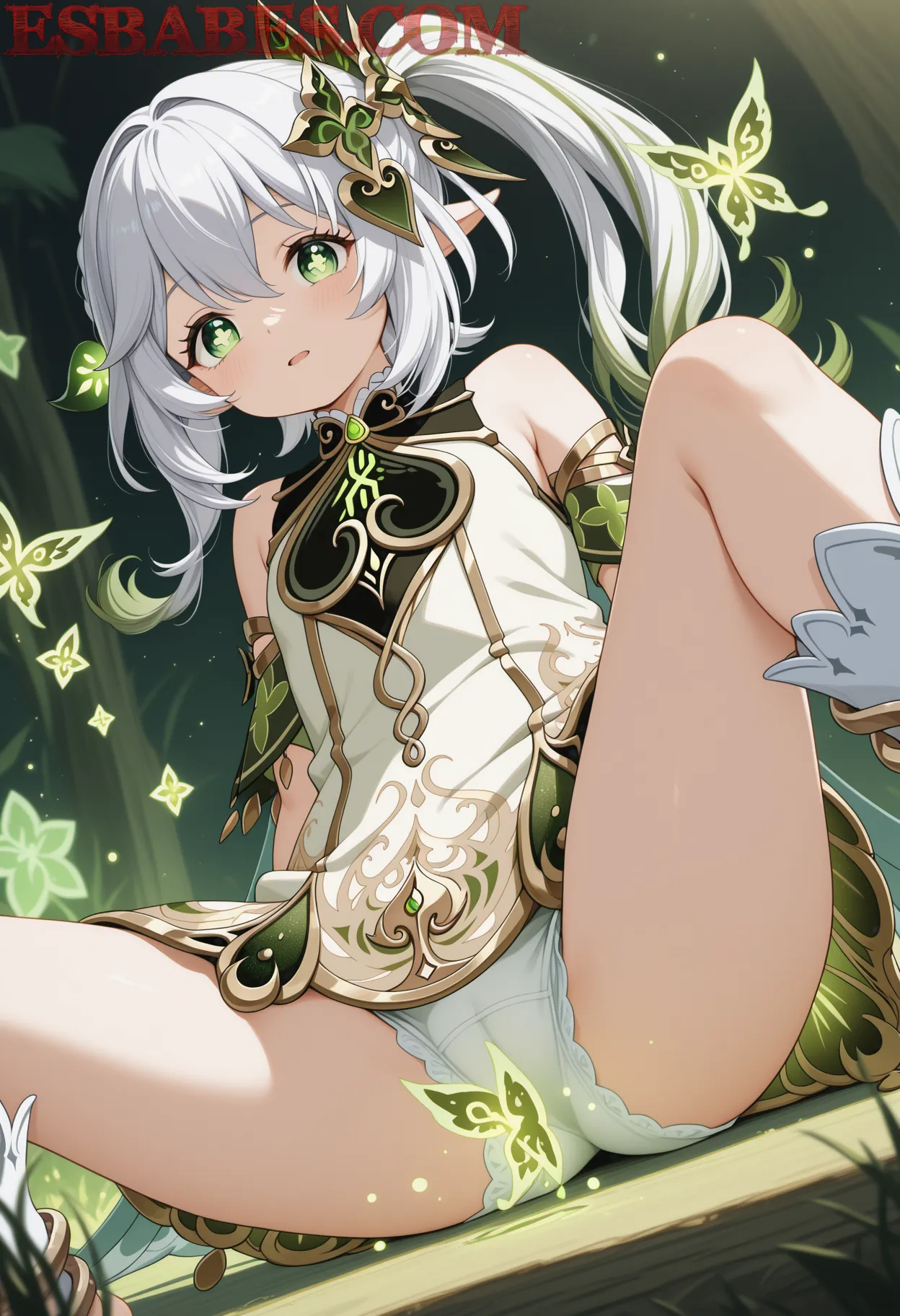 Arte ilustración increíble de Dandadan Anime Music Oppai Maid Senpai generado por IA