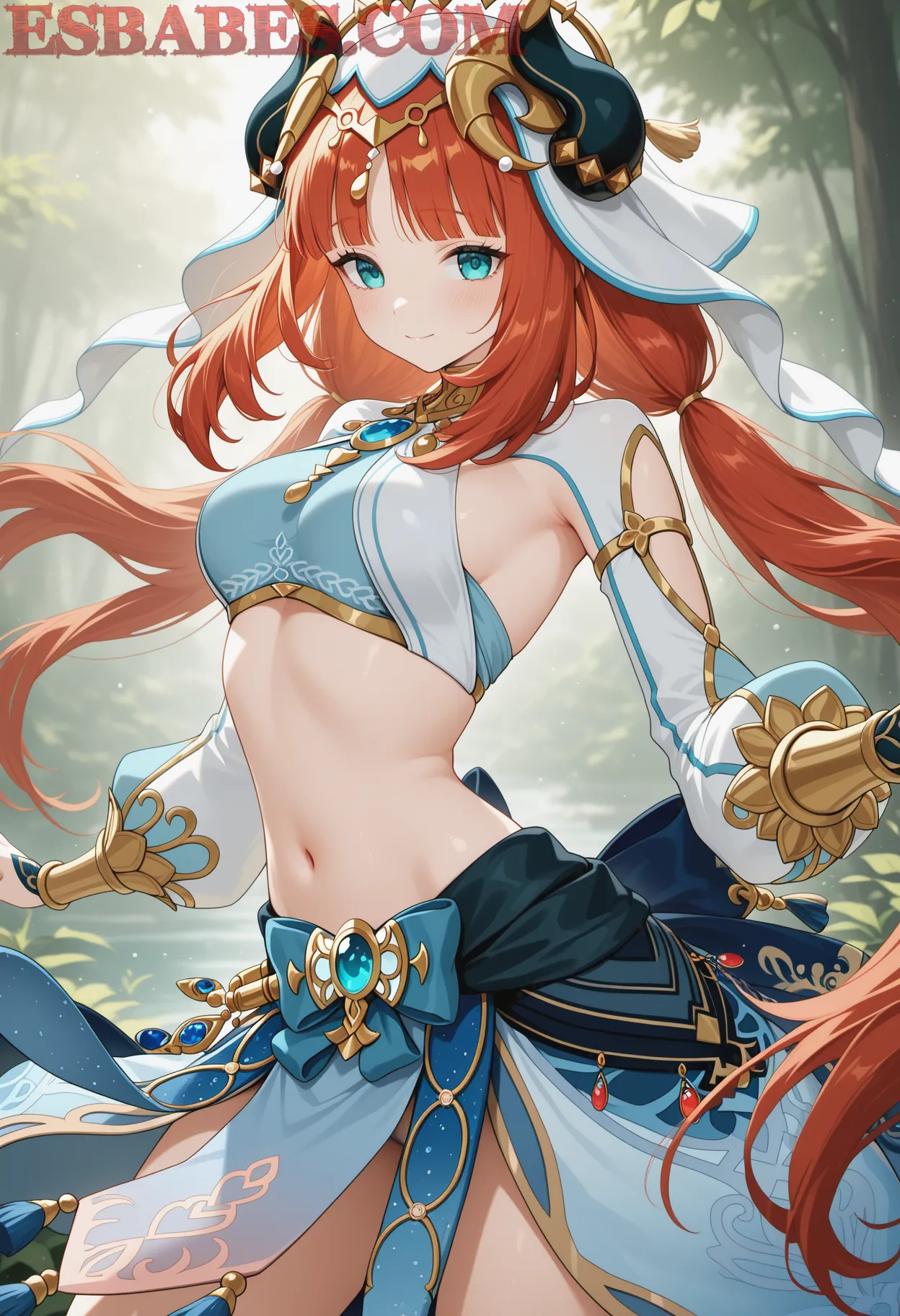 Arte ilustración increíble de Dandadan Hentai Anime Series Neon Genesis Evangelion Catgirl generado por IA