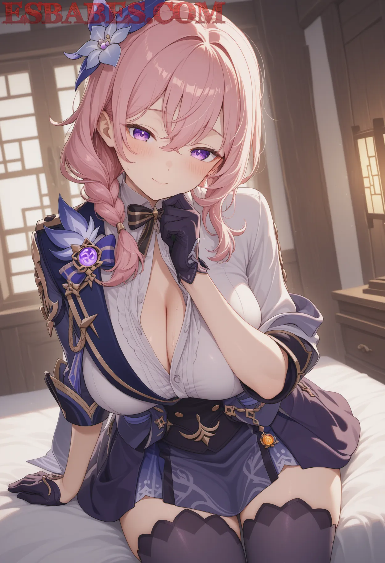 Arte ilustración increíble de Demon Slayer Amv Anime Conventions Yandere Maid generado por IA