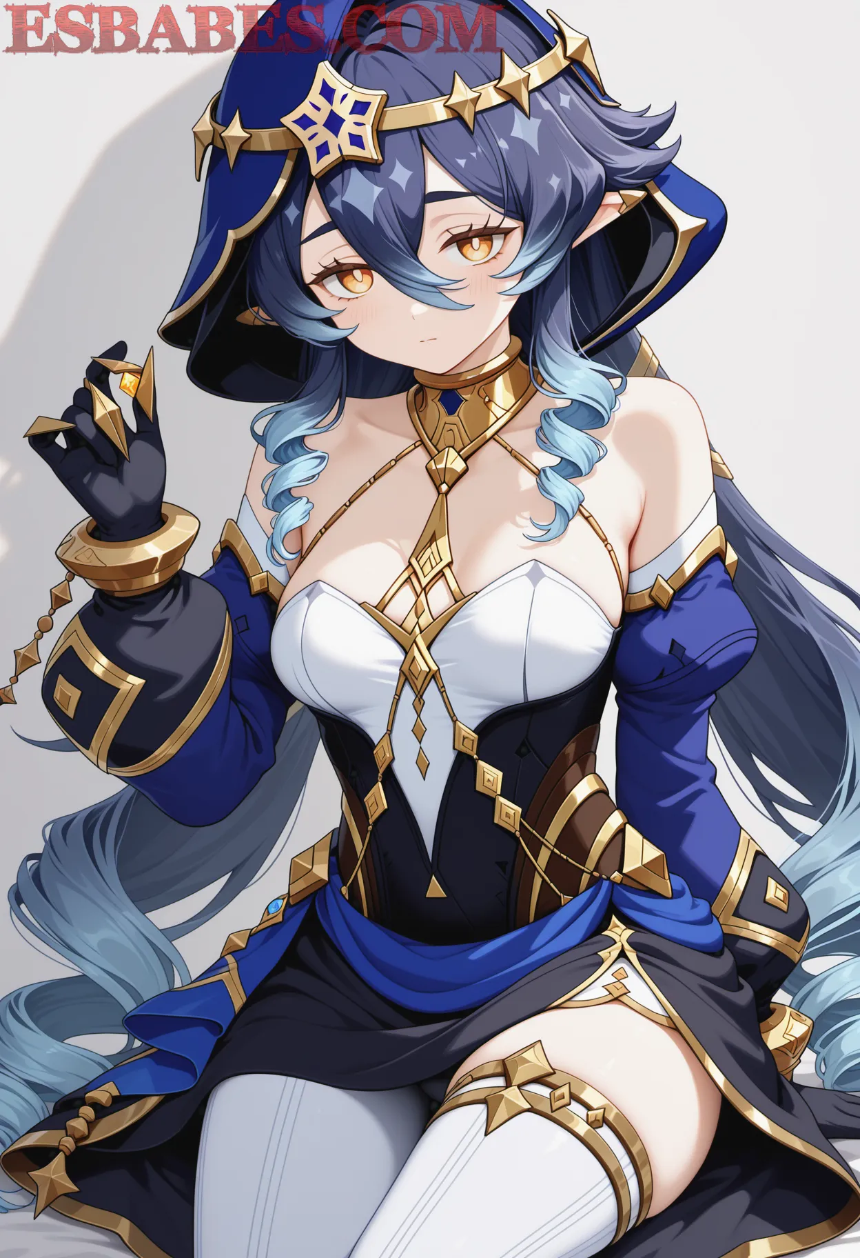 Arte ilustración increíble de Dragon Ball Oshi No Ko Goku Kawaii Ecchi generado por IA