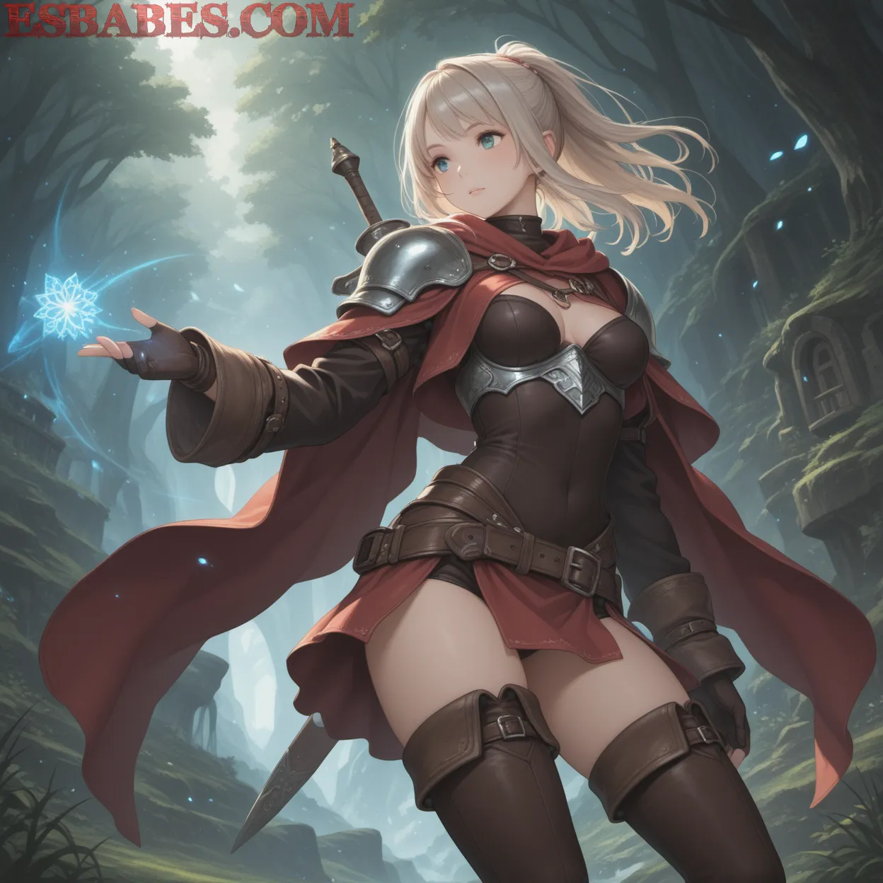 Arte ilustración increíble de Free Anime Hidive Seinen Ecchi Tentacle generado por IA