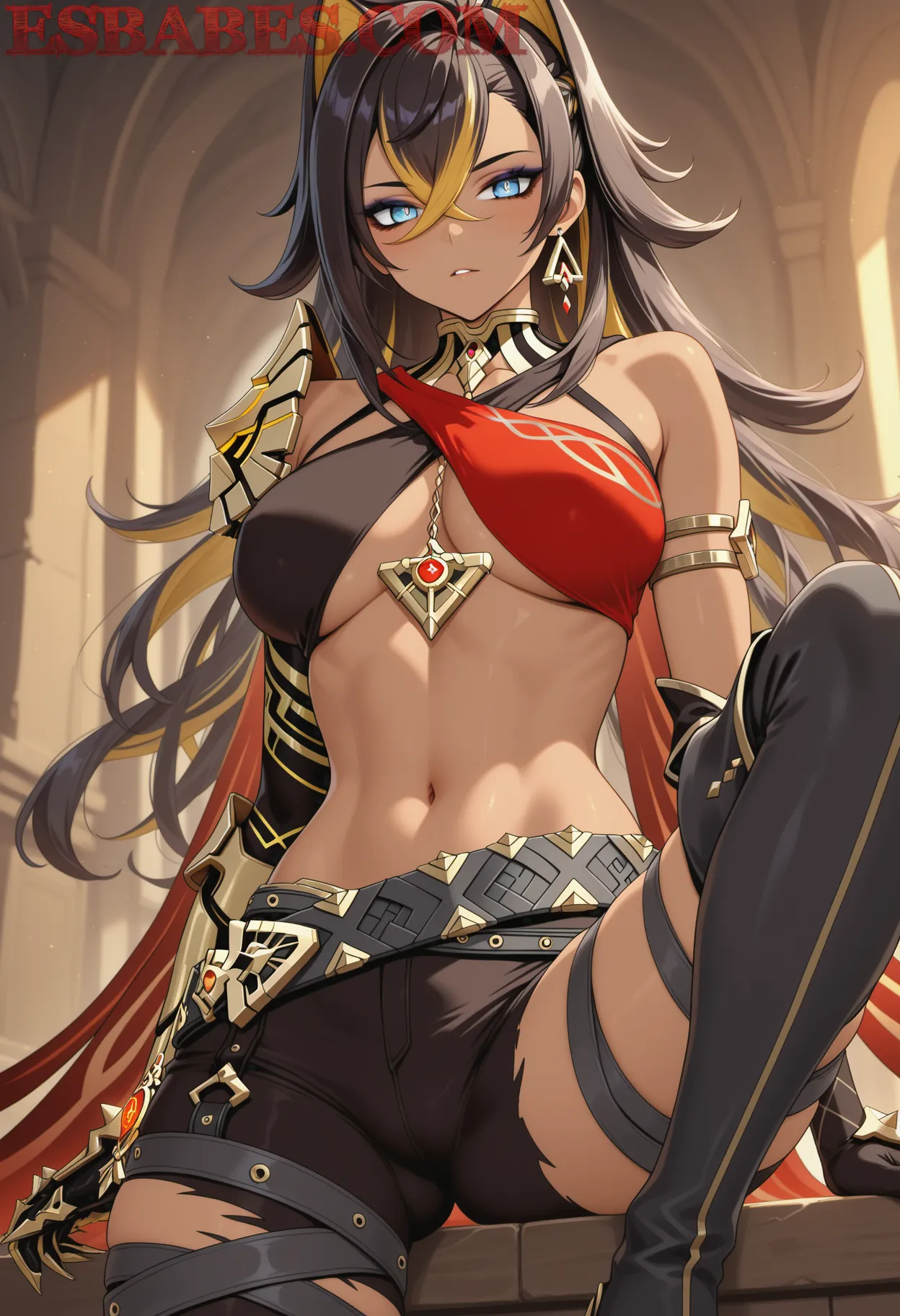 Arte ilustración increíble de Jujutsu Kaisen Anime Girl Anime Streaming Vinland Saga Anime Reviews generado por IA