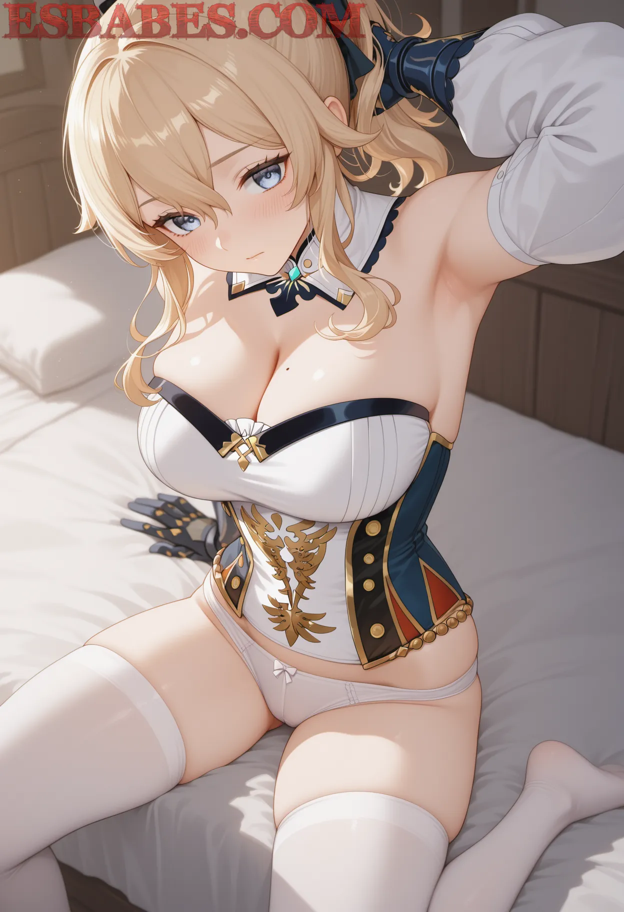 Arte ilustración increíble de Kaiju No 8 Kawaii Catgirl Harem Senpai generado por IA