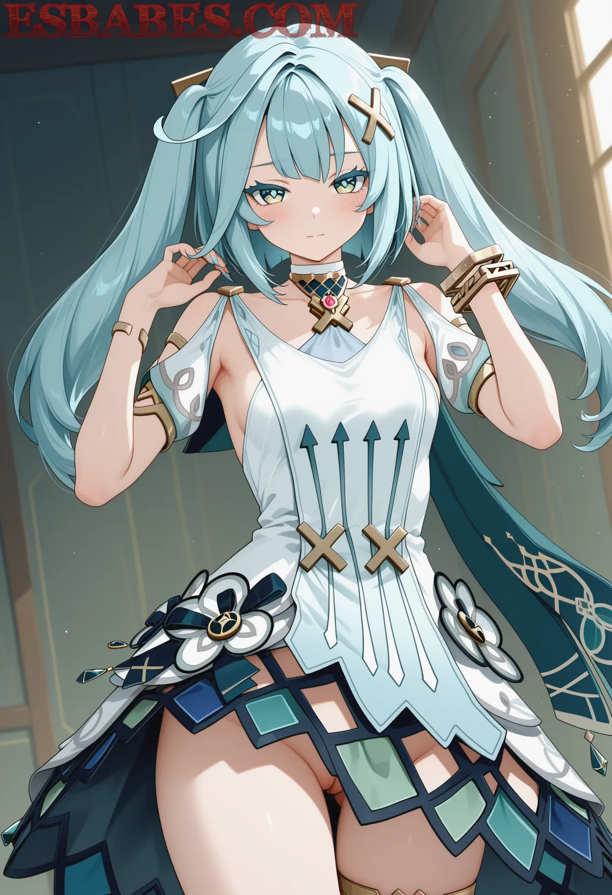 Arte ilustración increíble de Kaiju No 8 Lazarus Anime Expo Gojo Satoru Anime Conventions generado por IA