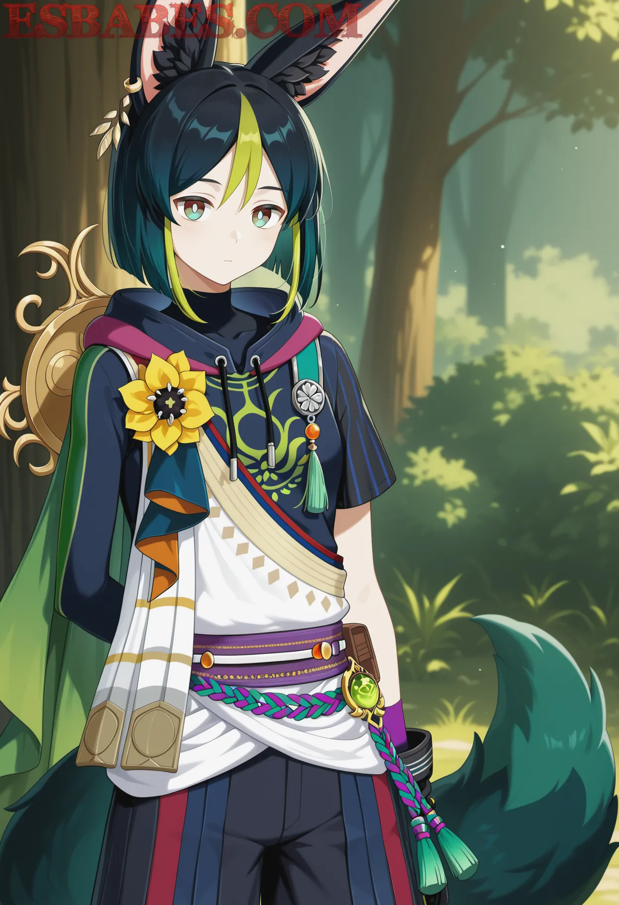 Arte ilustración increíble de Kaiju No 8 Oshi No Ko Cowboy Bebop Anime Reviews Harem generado por IA