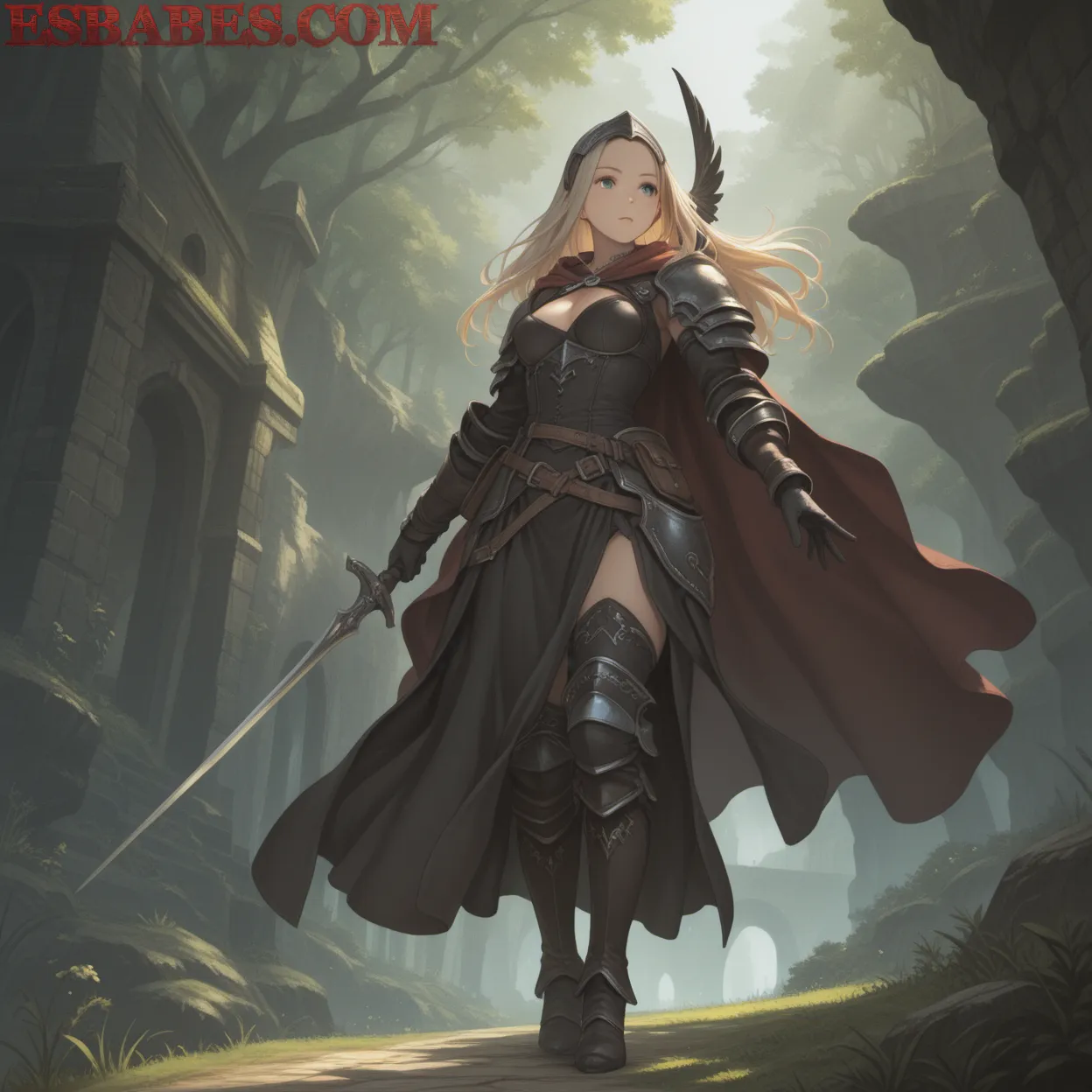 Arte ilustración increíble de Kaiju No 8 Samurai Champloo Shojo Anime Streaming Bara generado por IA