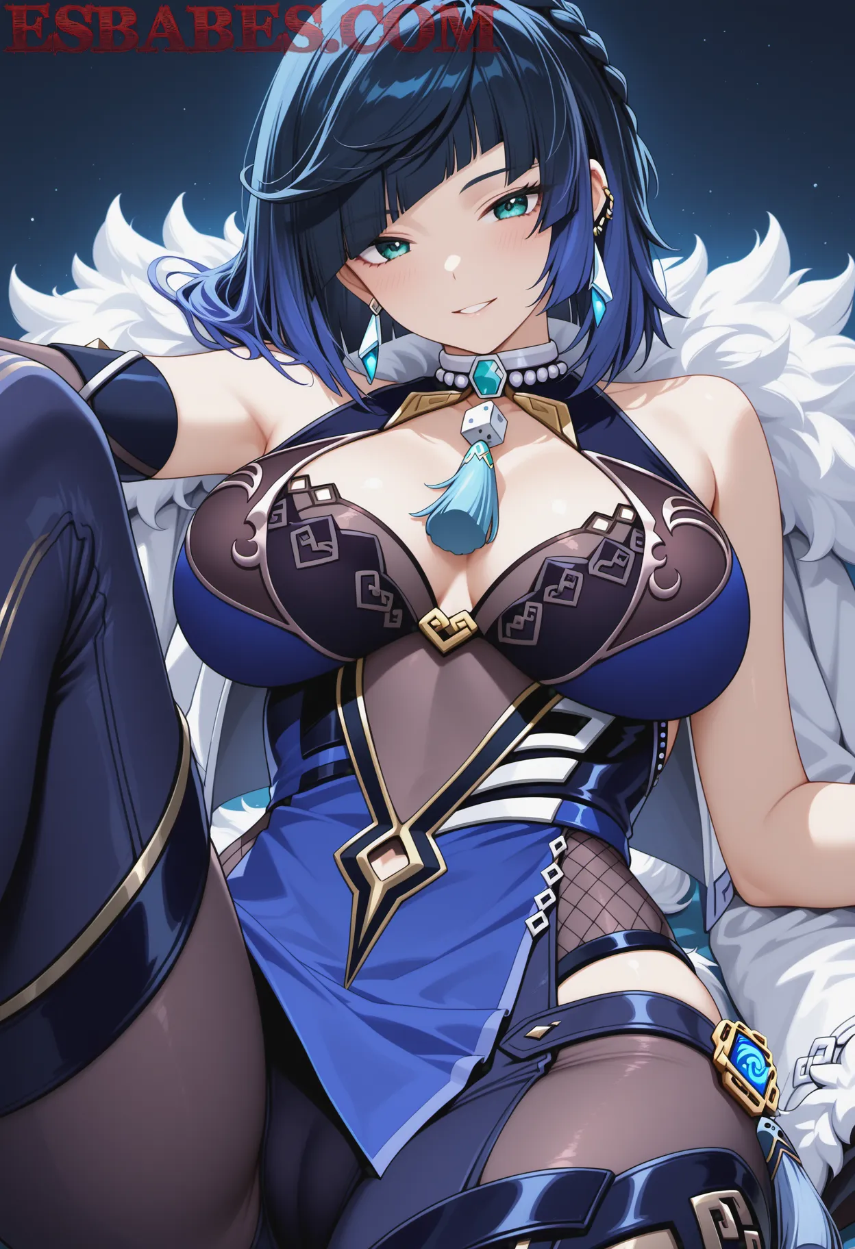 Arte ilustración increíble de Lazarus Anime Conventions Yaoi Eroge Maid generado por IA