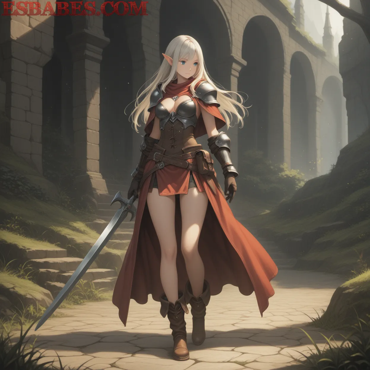 Arte ilustración increíble de Lazarus Netflix Anime Anime Series Shoujo Ai Senpai generado por IA