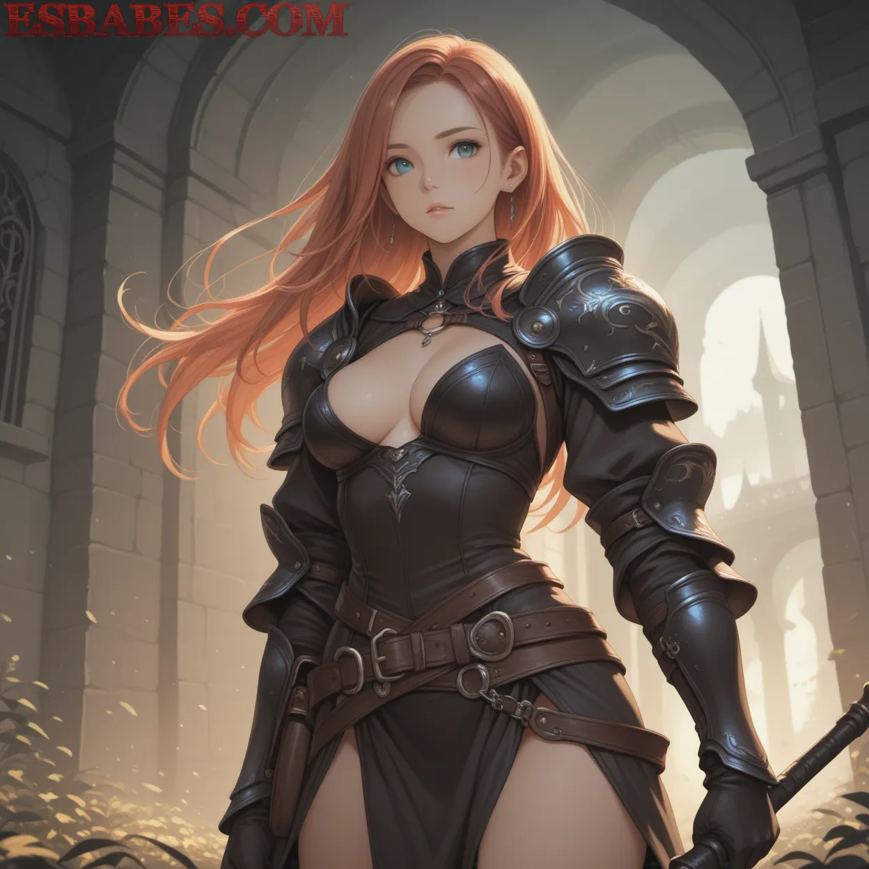 Arte ilustración increíble de Mashle Bleach Anime Opening Shoujo Ai Tsundere generado por IA