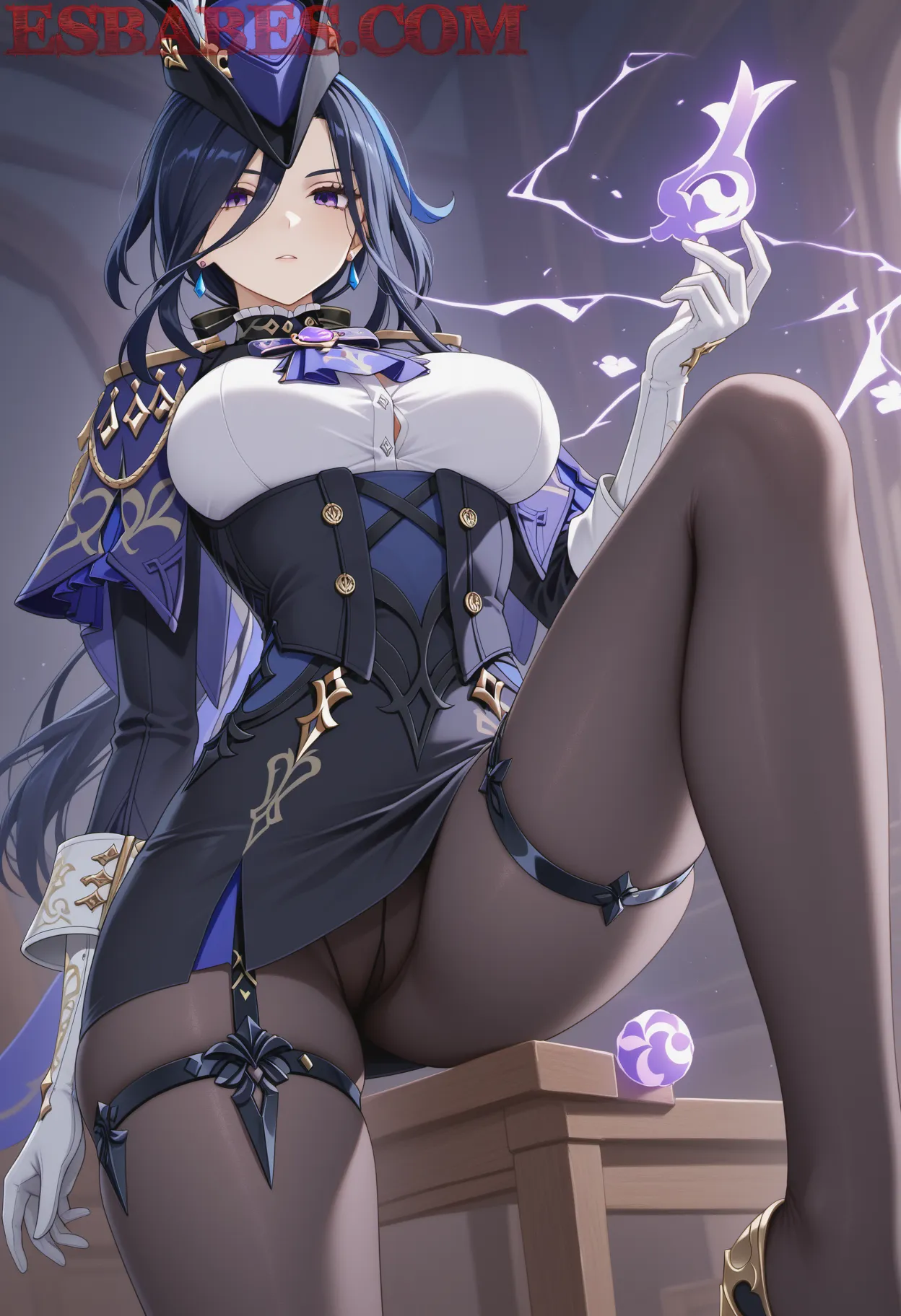 Arte ilustración increíble de Mashle Bleach Luffy Fan Service Maid generado por IA