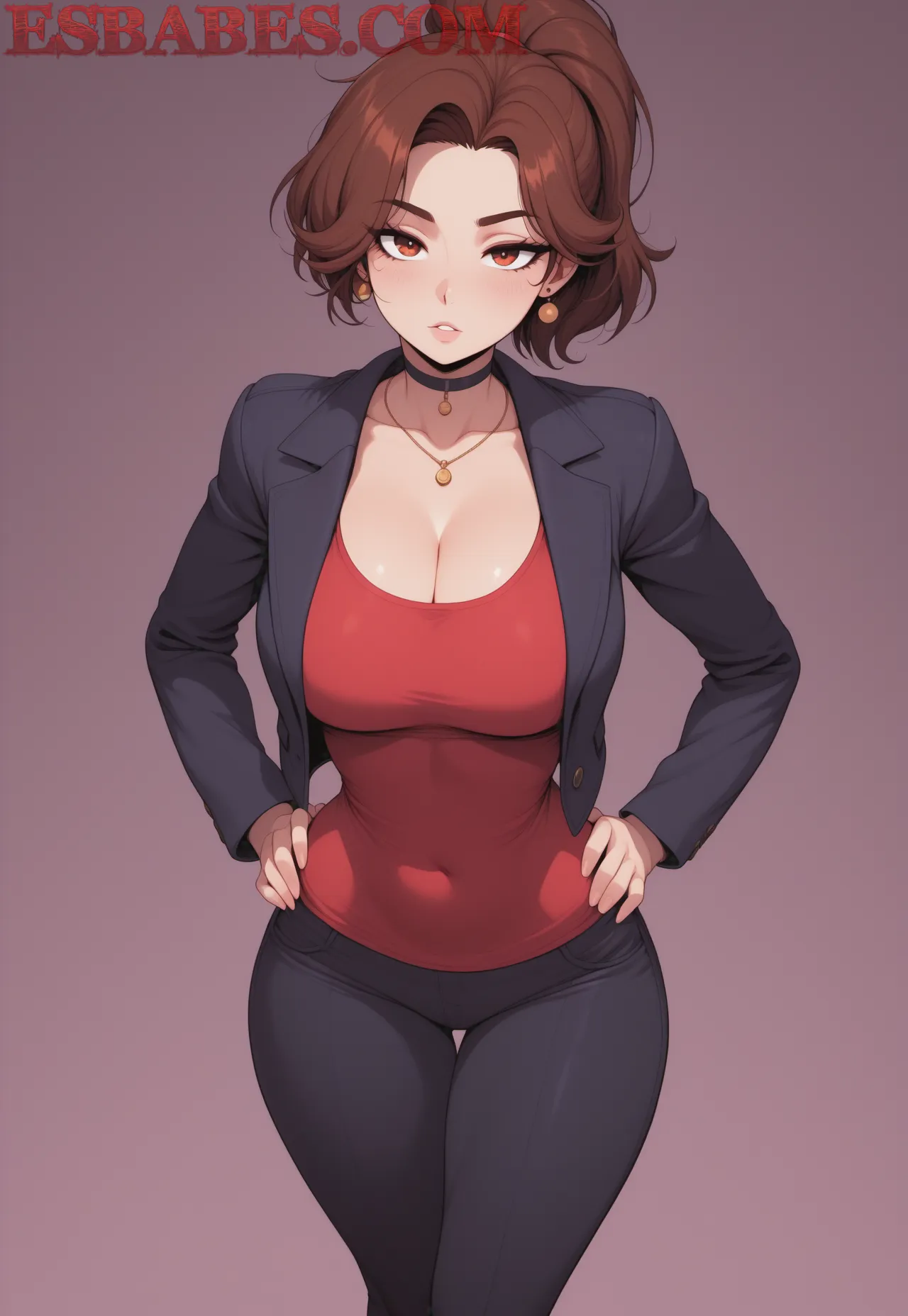 Arte ilustración increíble de Mashle My Hero Academia Lazarus Seinen Anime Conventions generado por IA