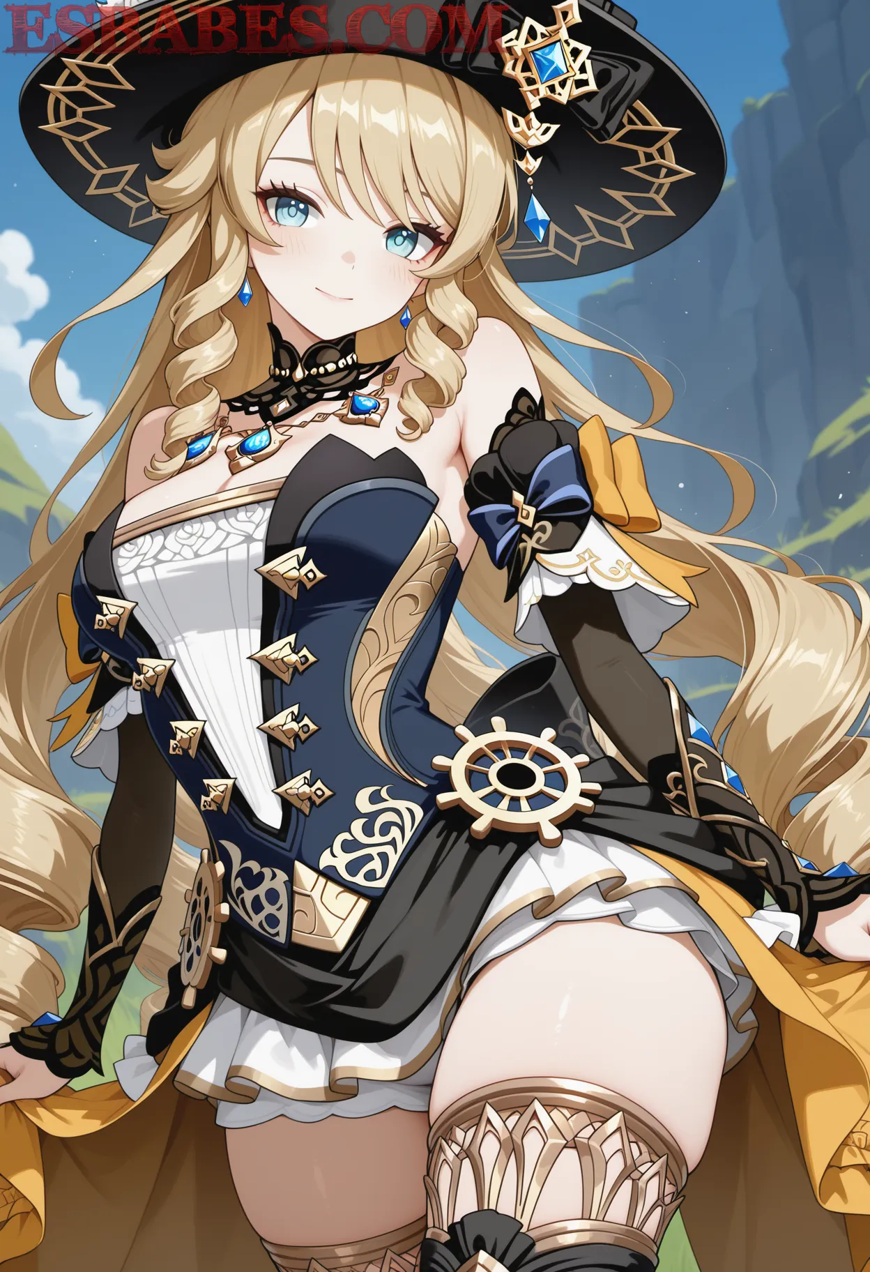 Arte ilustración increíble de My Hero Academia Isekai Eroge Tsundere Senpai generado por IA