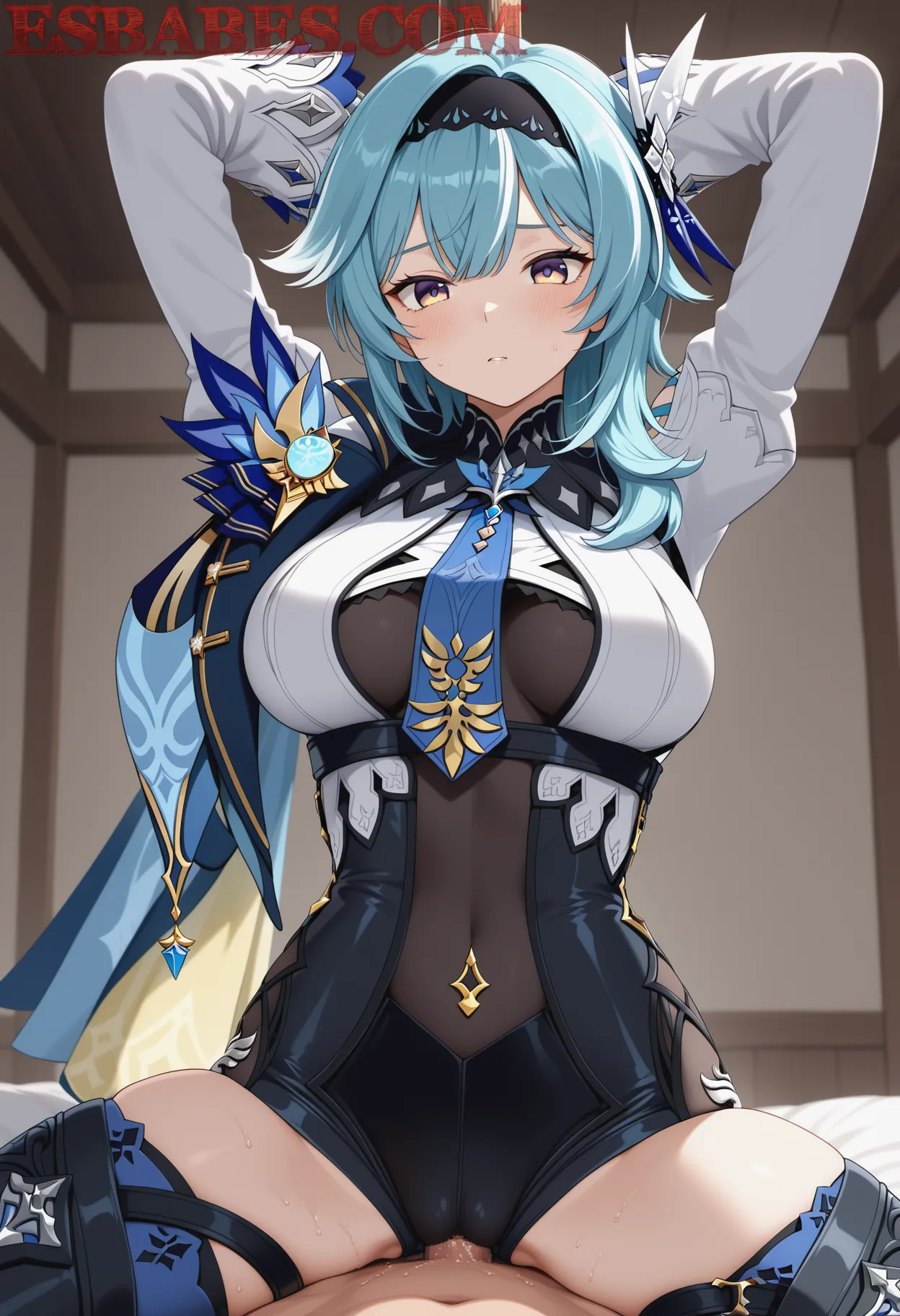 Arte ilustración increíble de My Hero Academia Manga Netflix Anime Gojo Satoru Kawaii generado por IA