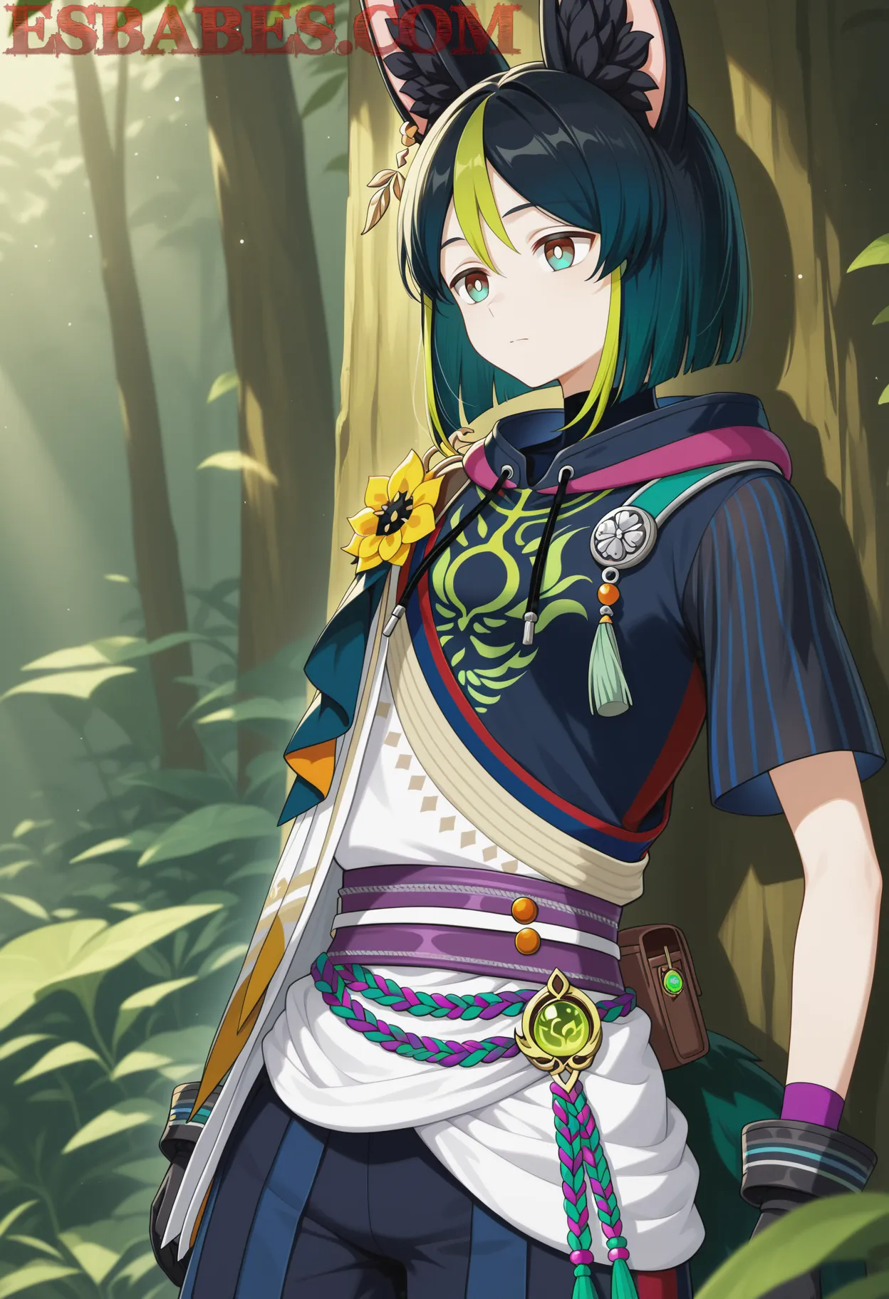 Arte ilustración increíble de Naruto Anime 2025 Gojo Satoru Death Note Bara generado por IA