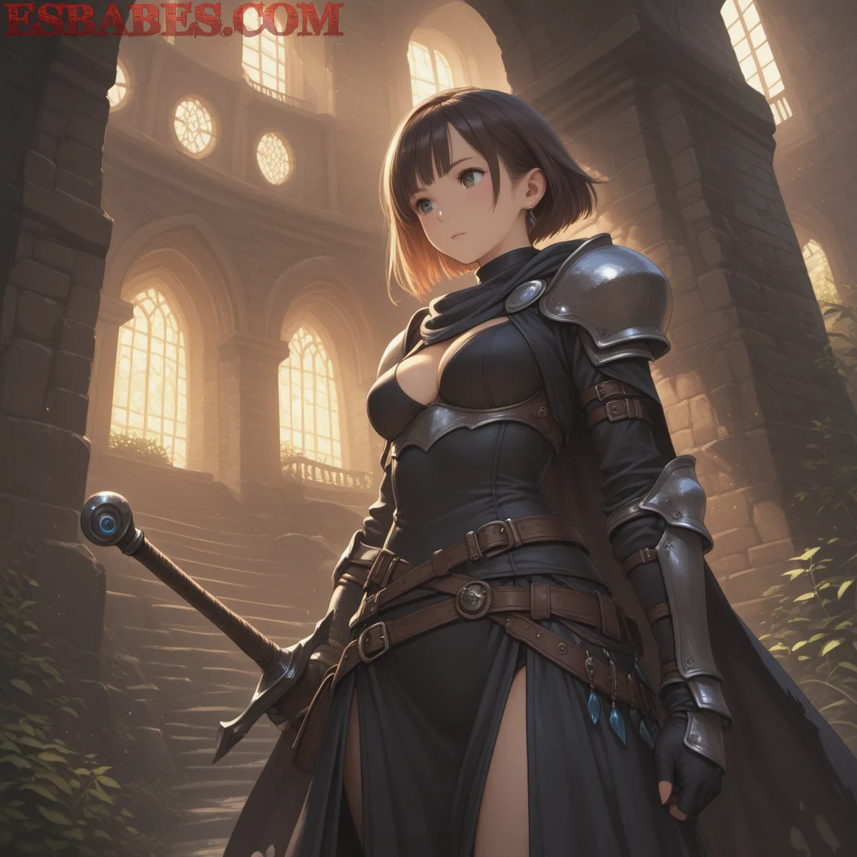 Arte ilustración increíble de Naruto Cosplay Anime Music Steins Gate Shoujo Ai generado por IA