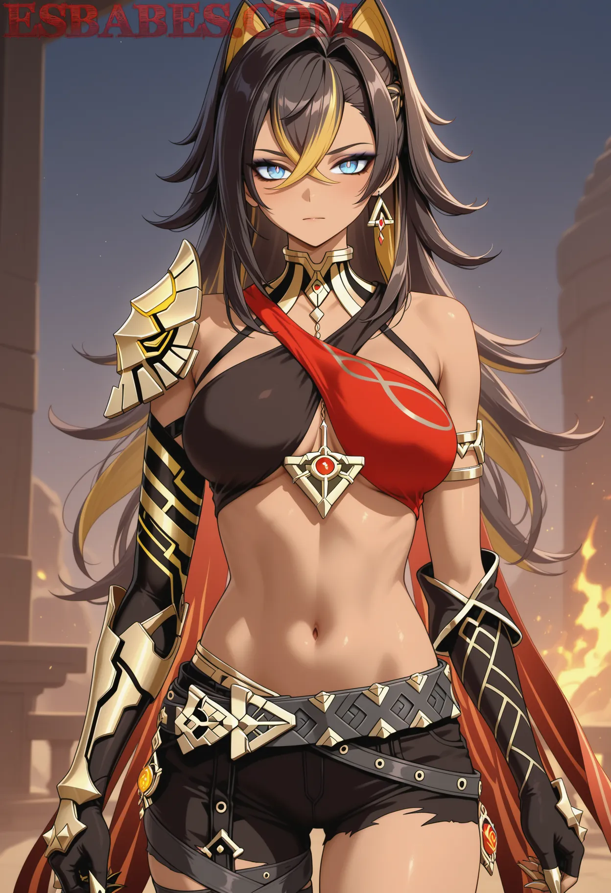 Arte ilustración increíble de One Piece Frieren Crunchyroll Shonen Isekai generado por IA