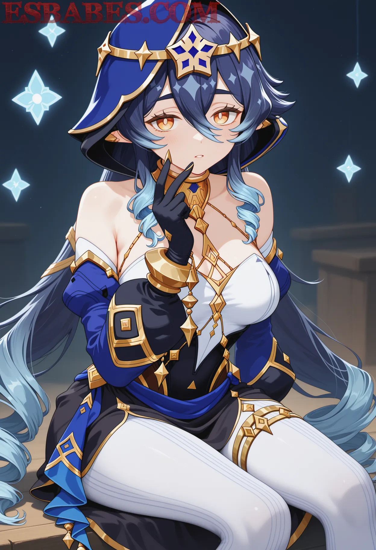 Arte ilustración increíble de One Piece Oshi No Ko Cowboy Bebop Luffy Catgirl generado por IA