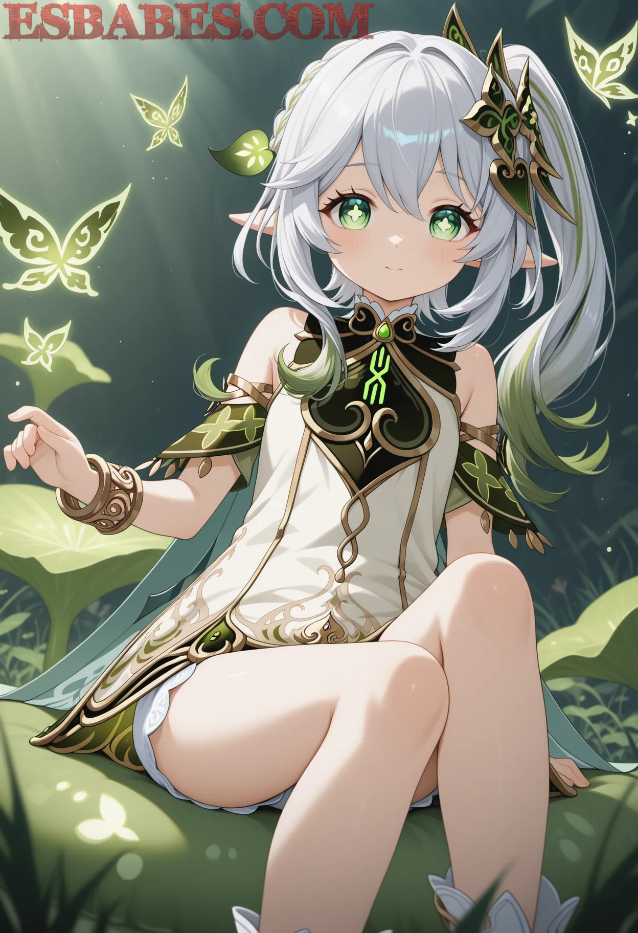 Arte ilustración increíble de Shojo Steins Gate Catgirl Tentacle Doujinshi generado por IA