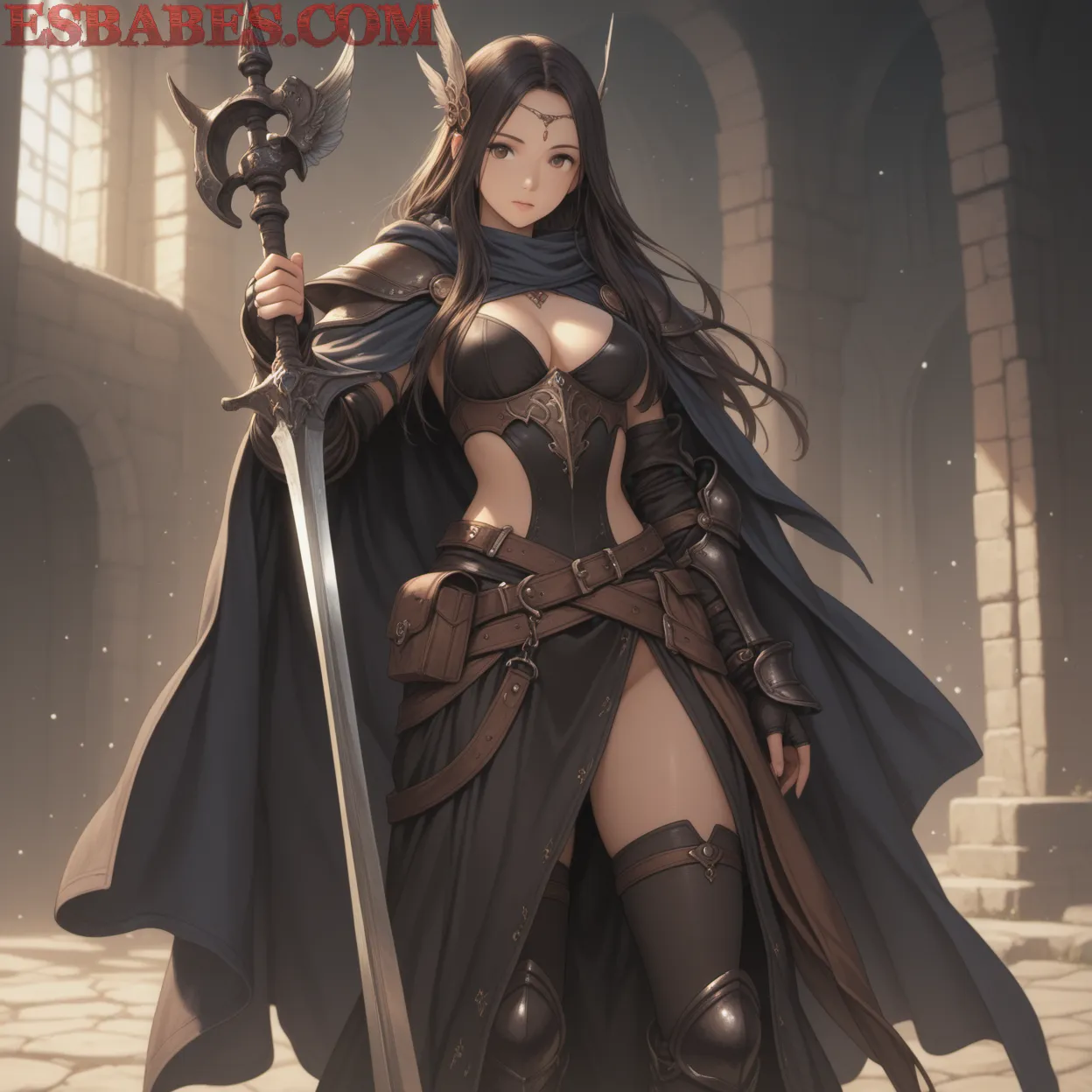 Arte ilustración increíble de Solo Leveling Hentai Anime Wallpaper Fan Service Kemonomimi generado por IA