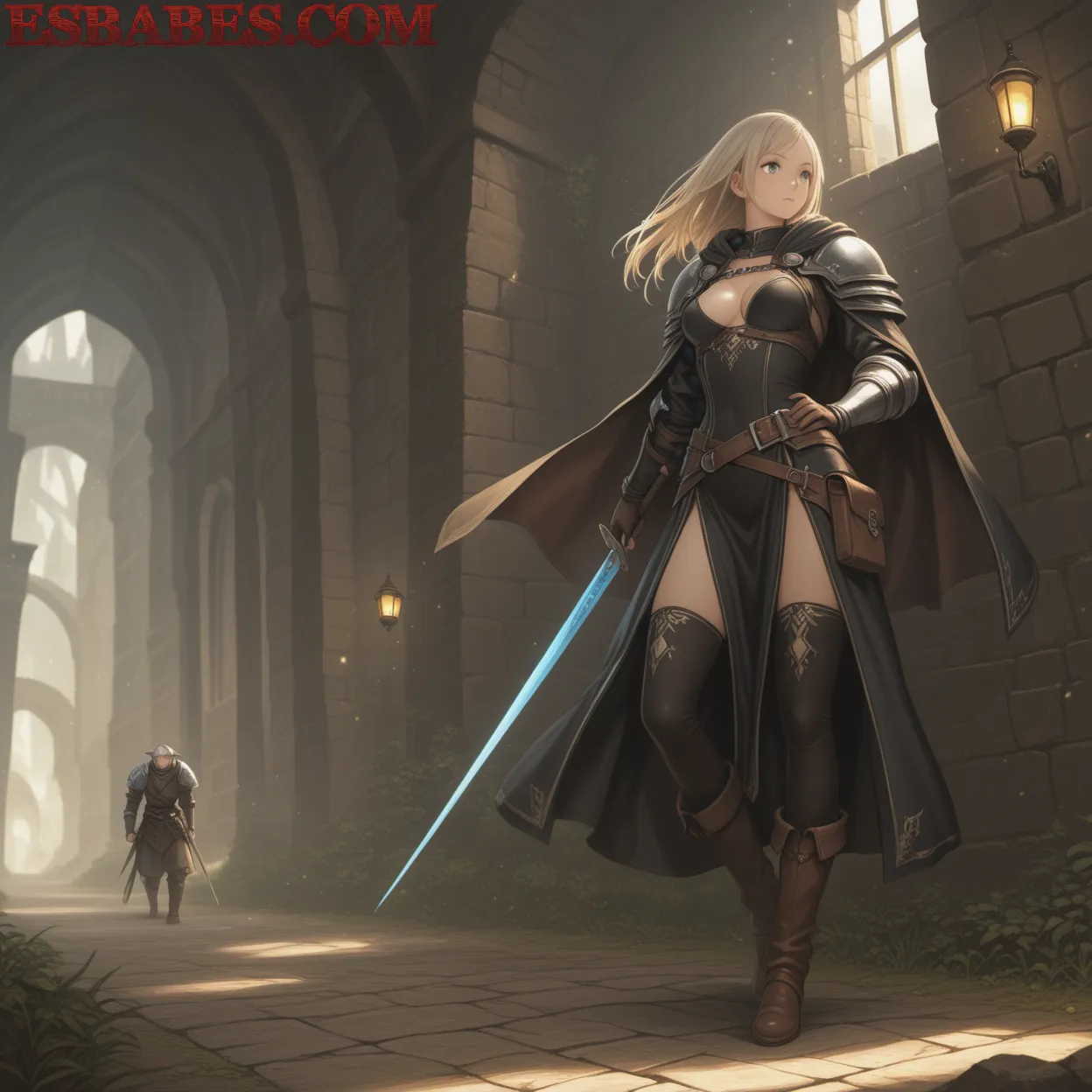 Arte ilustración increíble de Spy X Family Anime Girl Attack On Titan Anime Series Harem generado por IA