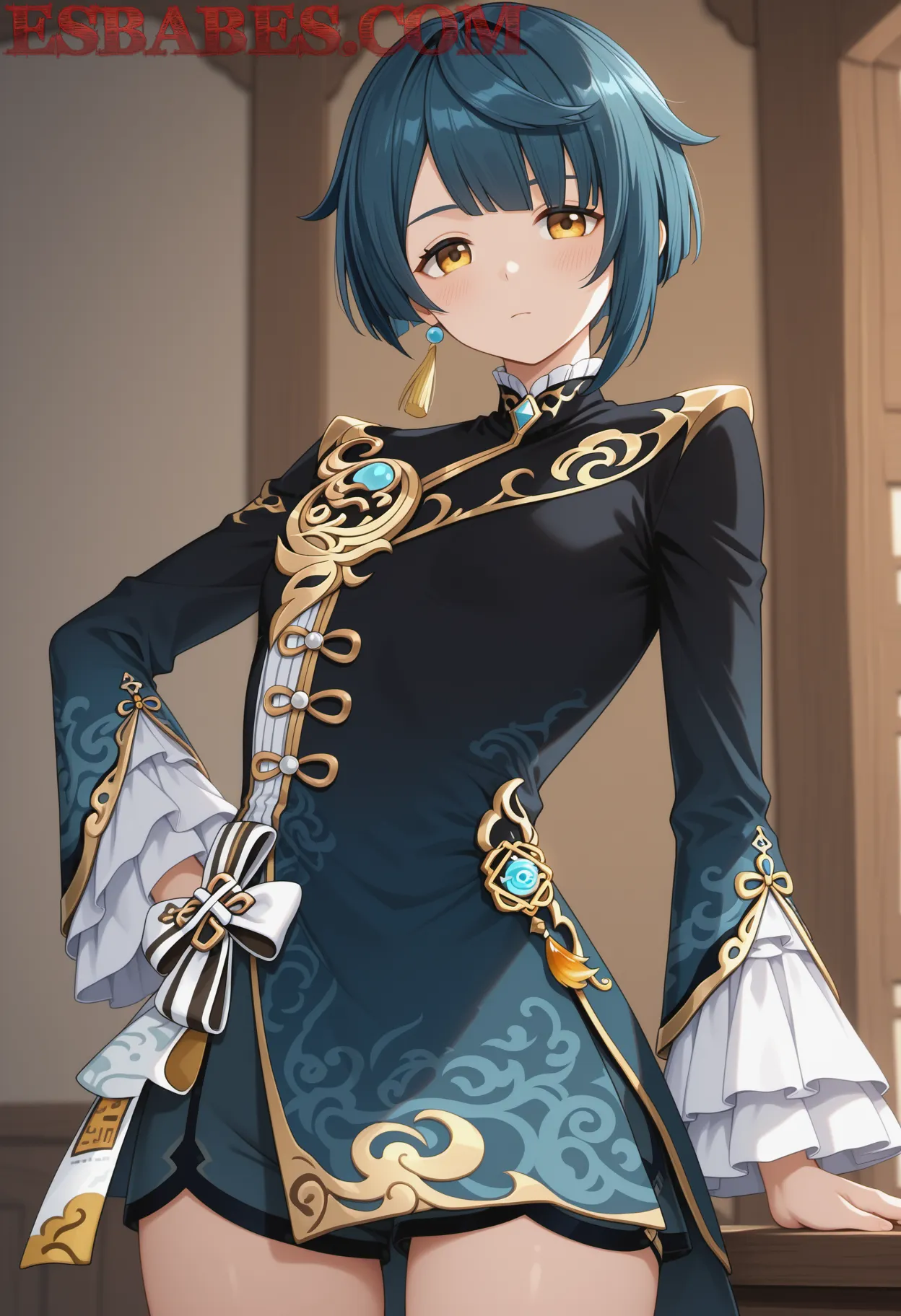 Arte ilustración increíble de Spy X Family Anime Music Catgirl Tsundere Yandere generado por IA