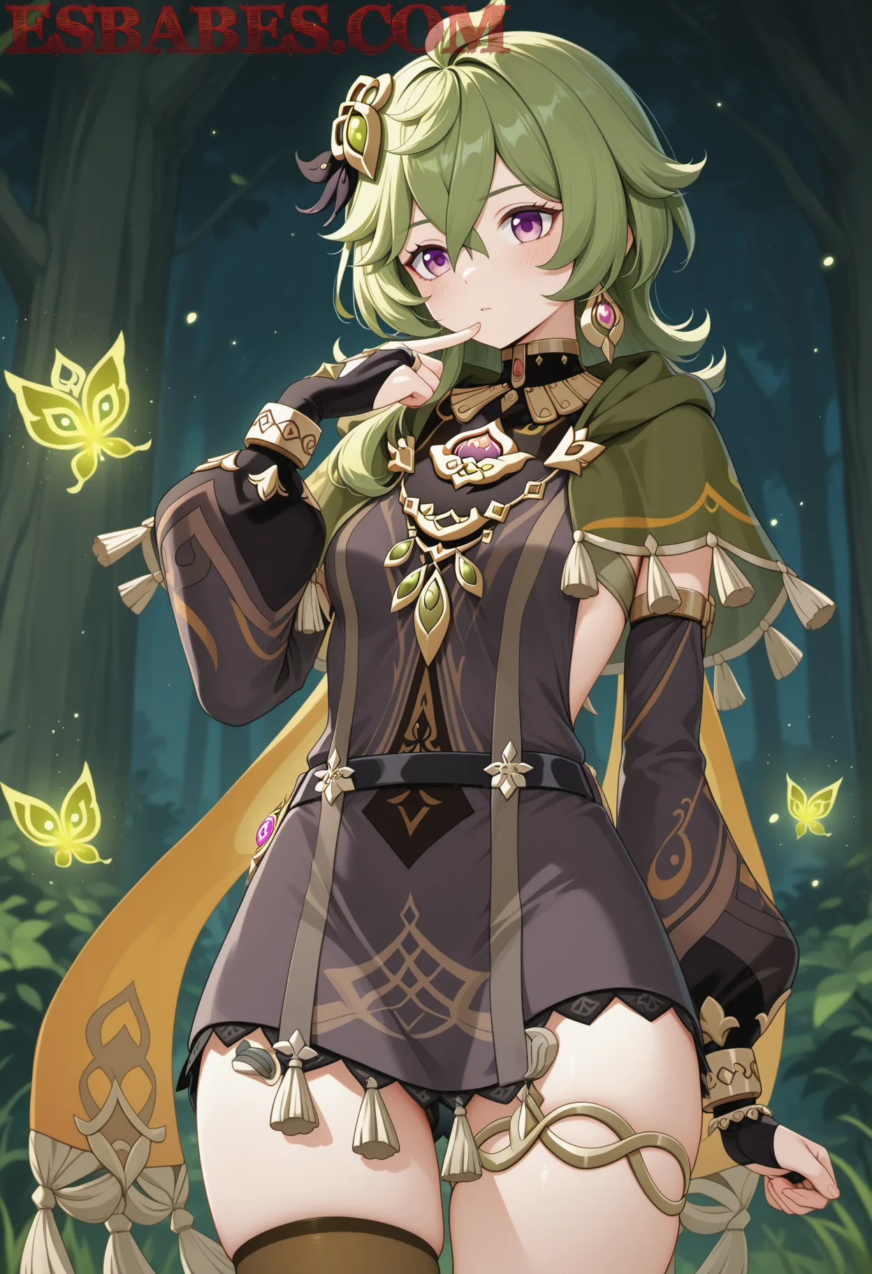 Arte ilustración increíble de Spy X Family Mashle Death Note Funimation Netorare generado por IA