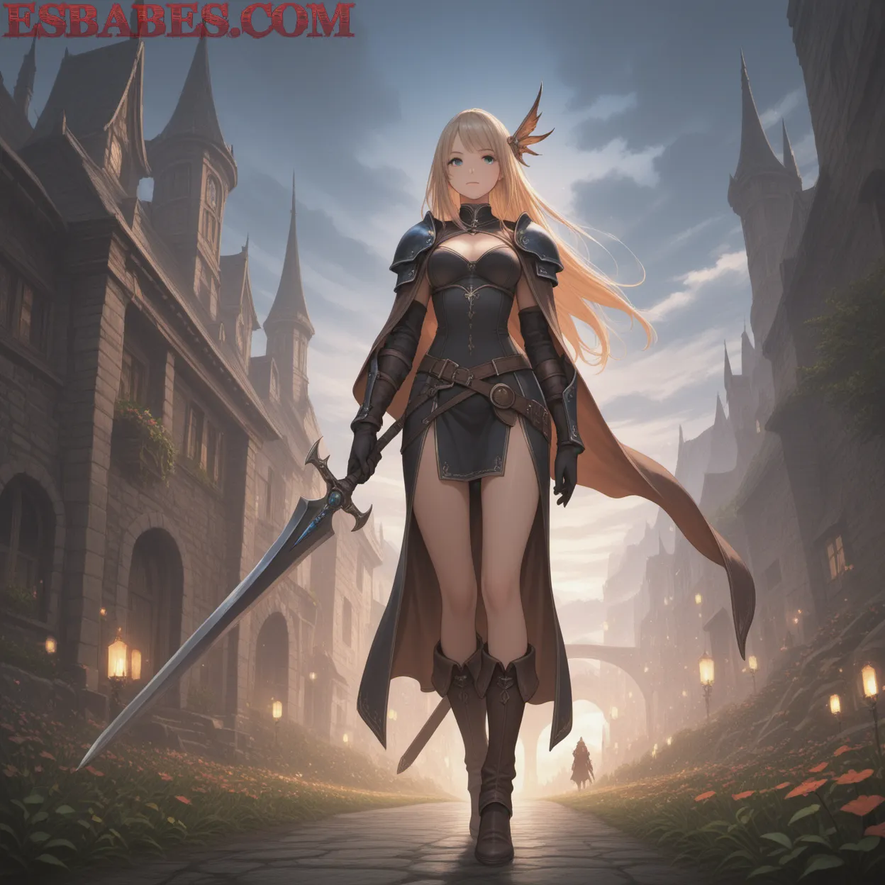 Arte ilustración increíble de Spy X Family Samurai Champloo Blue Box Anime 2025 Catgirl generado por IA