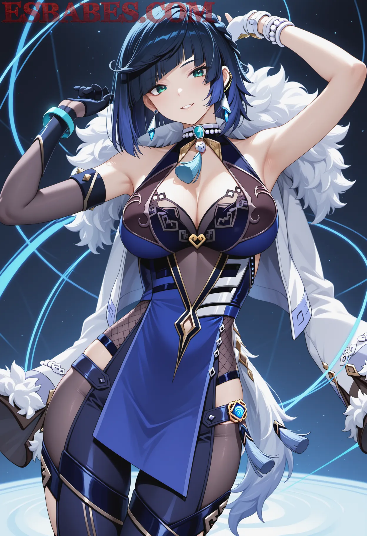 Arte ilustración increíble de Watch Anime Best Anime Frieren Goku Yandere generado por IA